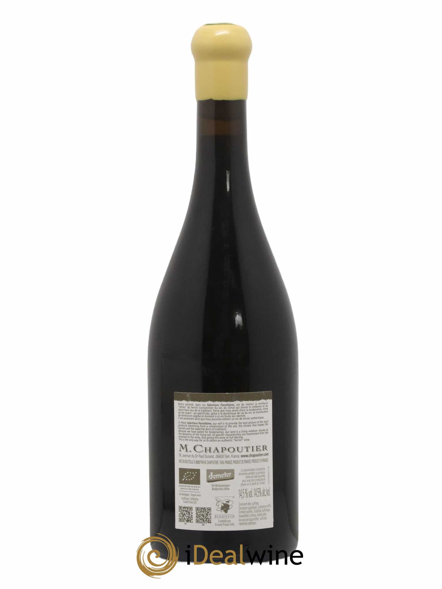 Hermitage Ermitage Le Pavillon Chapoutier 2019 - Lot de 1 bouteille - 1