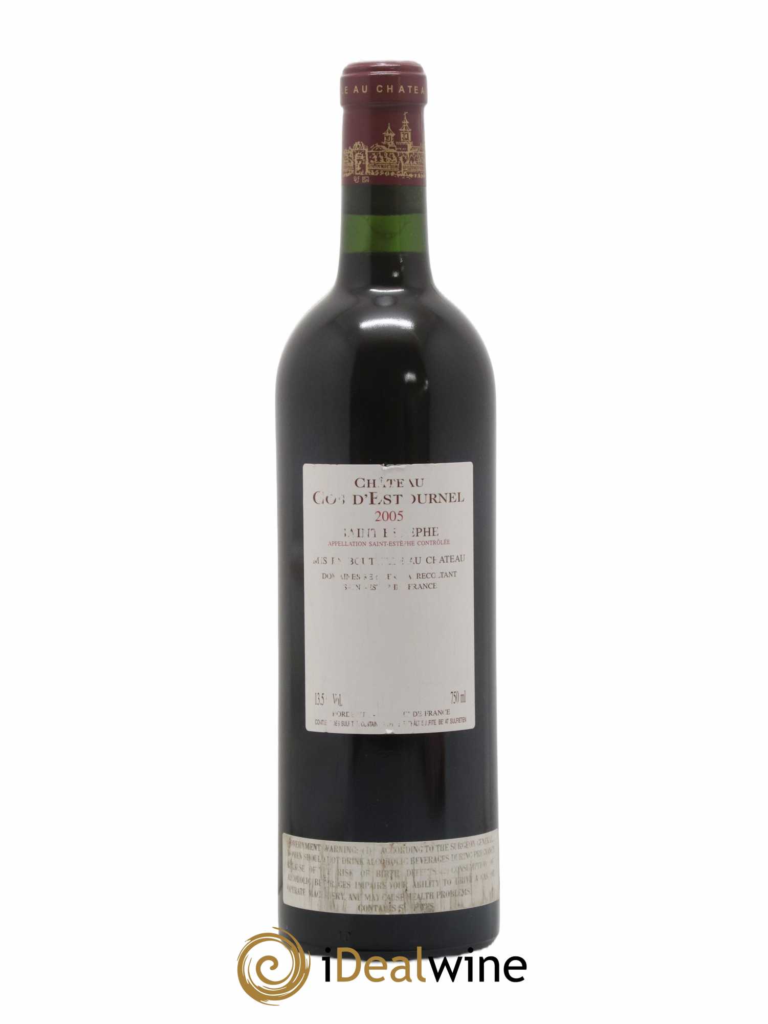 Cos d'Estournel 2ème Grand Cru Classé 2005 - Lot de 1 bouteille - 1