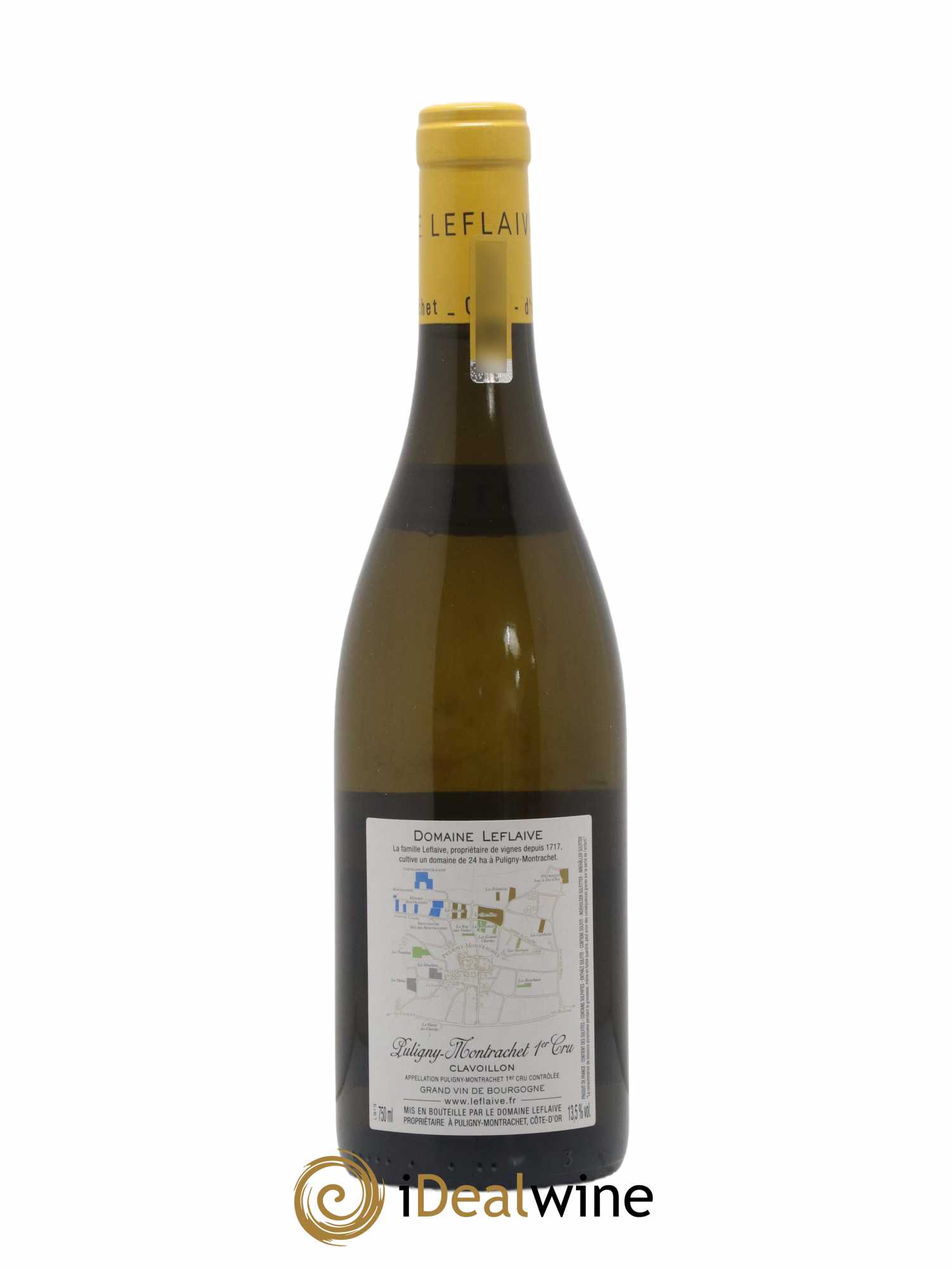Puligny-Montrachet 1er Cru Clavoillon Leflaive (Domaine) 2018 - Lot de 1 bouteille - 1