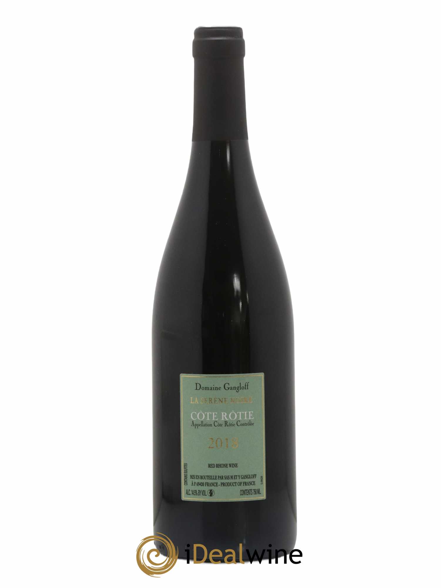 Côte-Rôtie La Sereine Noire Gangloff (Domaine) 2018 - Lot of 1 bottle - 1