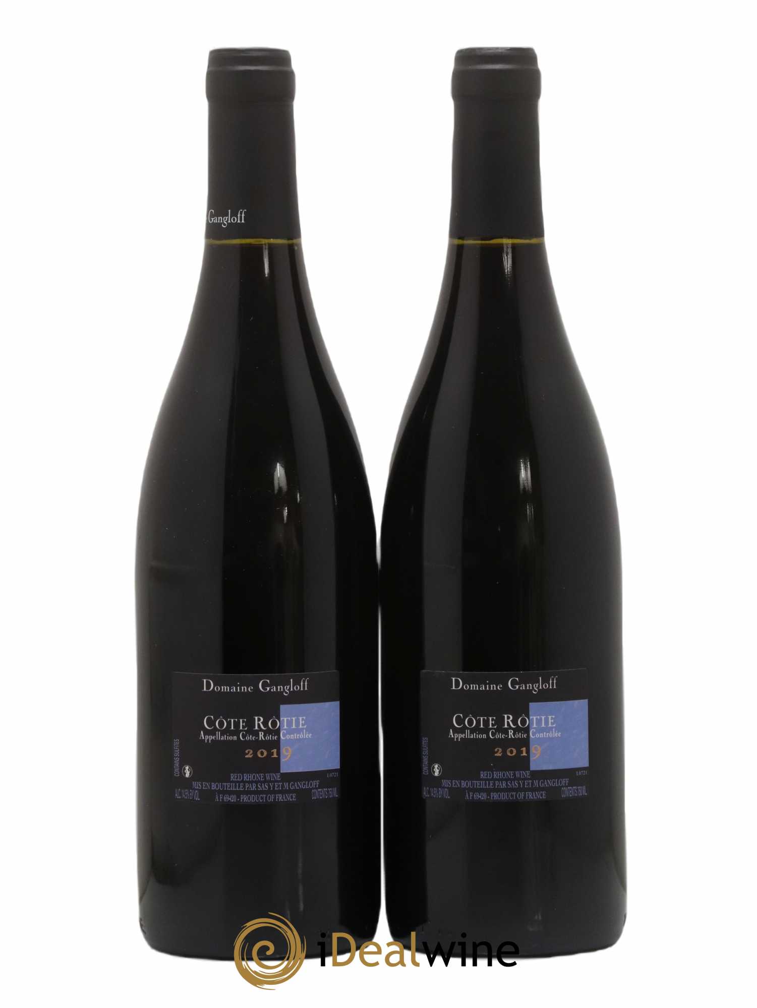 Côte-Rôtie La Barbarine Gangloff (Domaine) 2019 - Lot de 2 bouteilles - 1