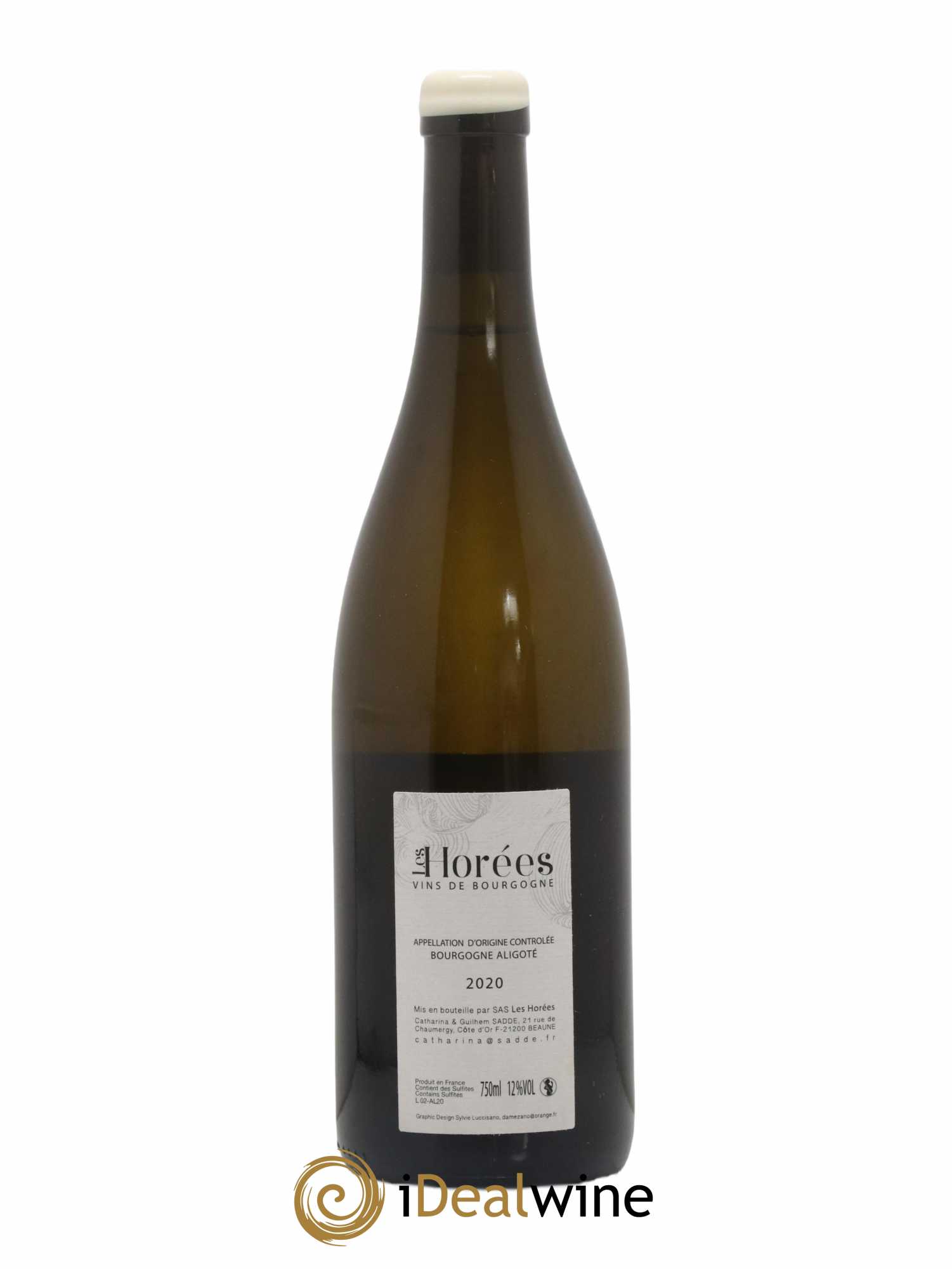 Bourgogne Aligoté En Coulezain Les Horées 2020 - Lot of 1 bottle - 1