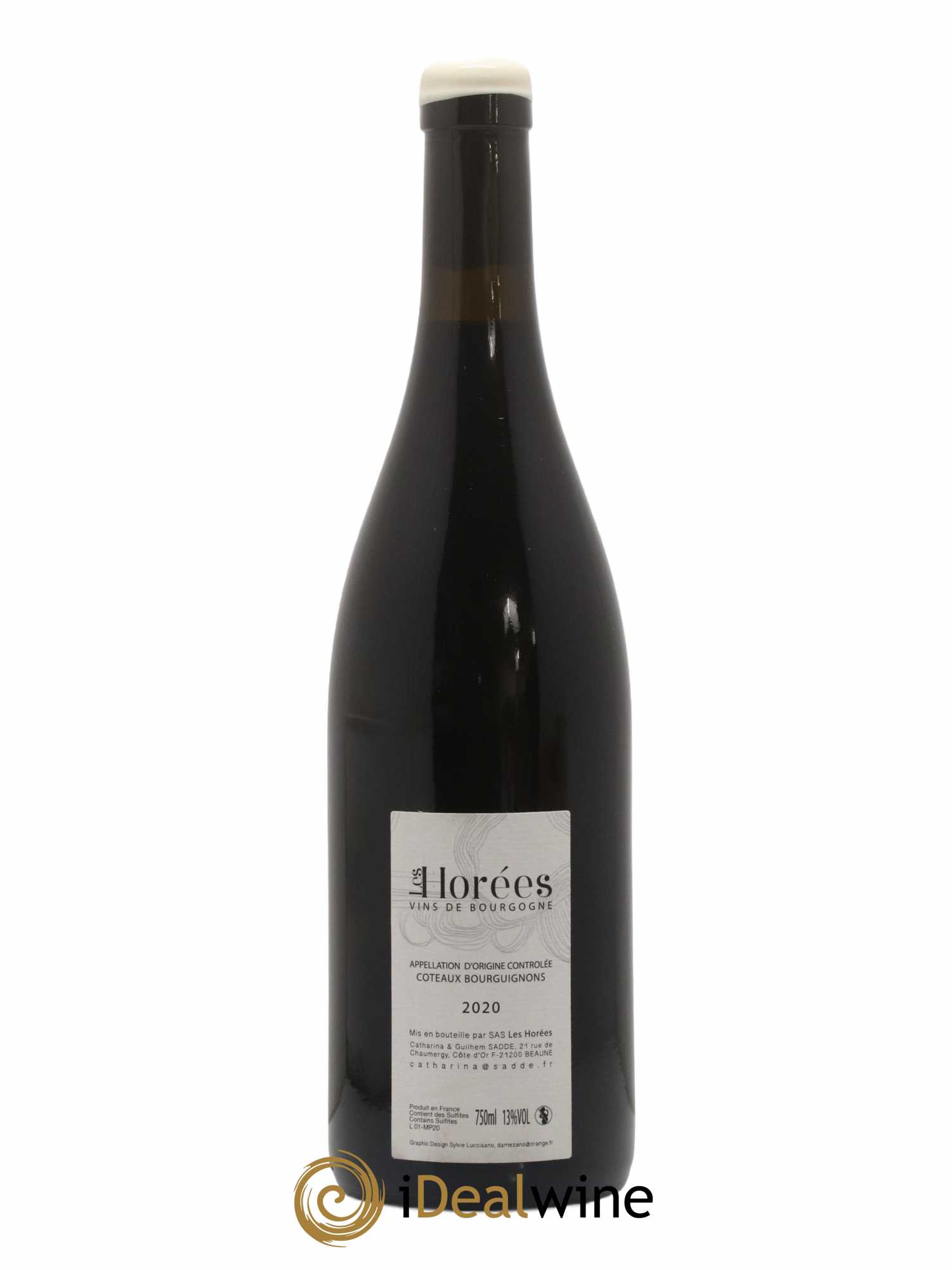 Coteaux Bourguignons Mon Poulain Les Horées 2020 - Lot de 1 bouteille - 1
