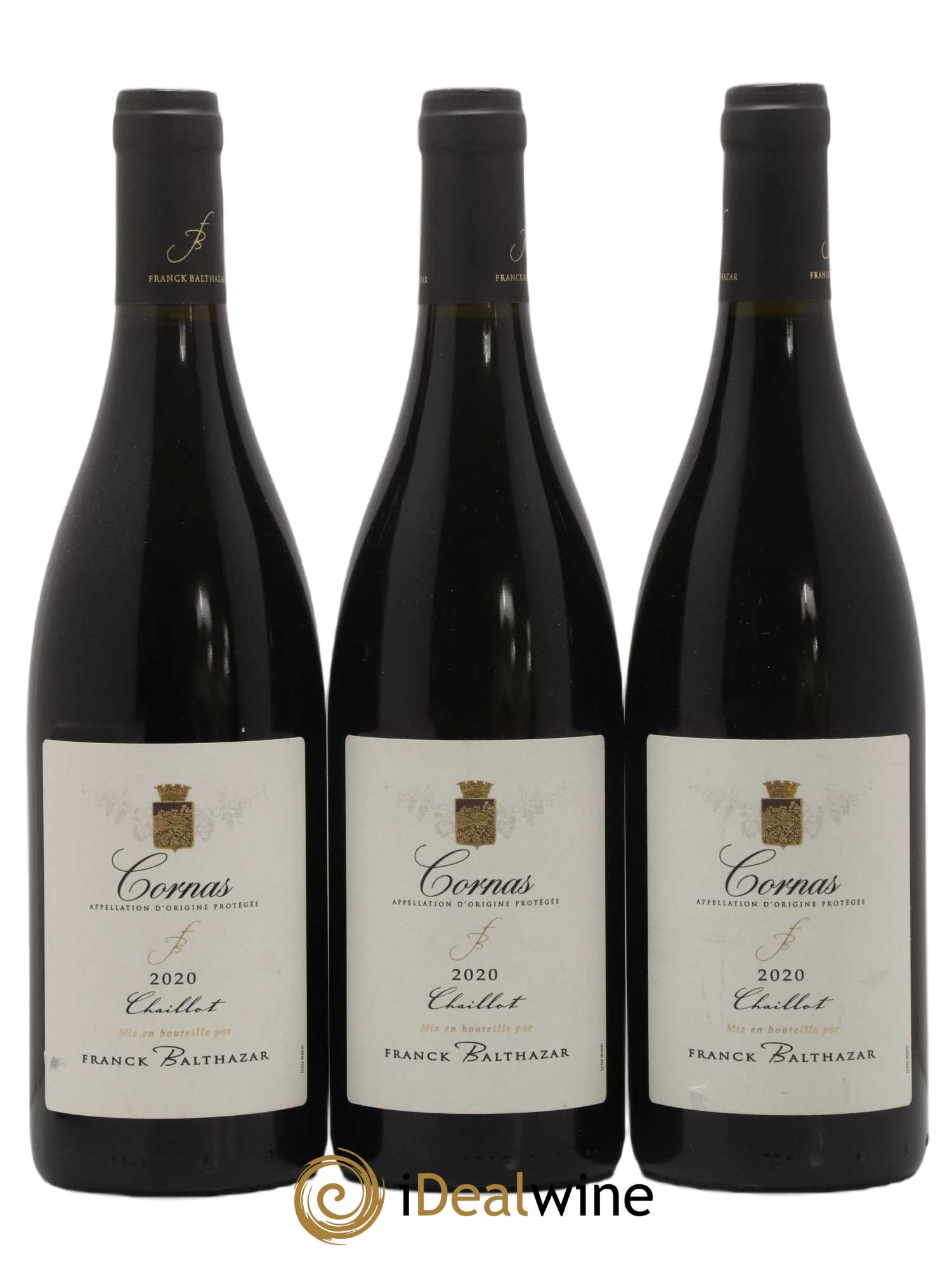 Cornas Chaillot Franck Balthazar (Domaine) 2020 - Lot de 3 bouteilles - 0
