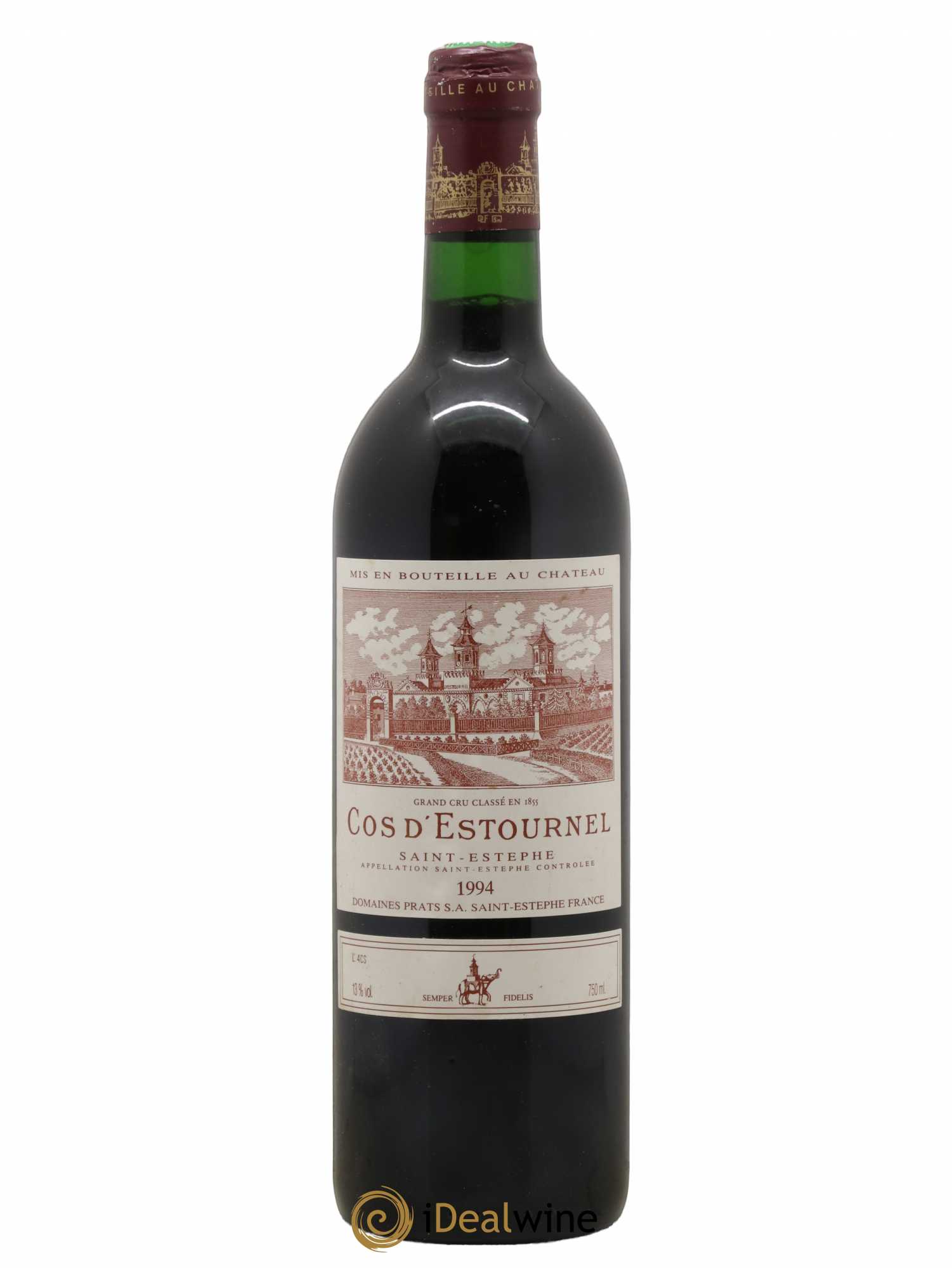 Cos d'Estournel 2ème Grand Cru Classé 1994 - Lot de 1 bouteille - 0
