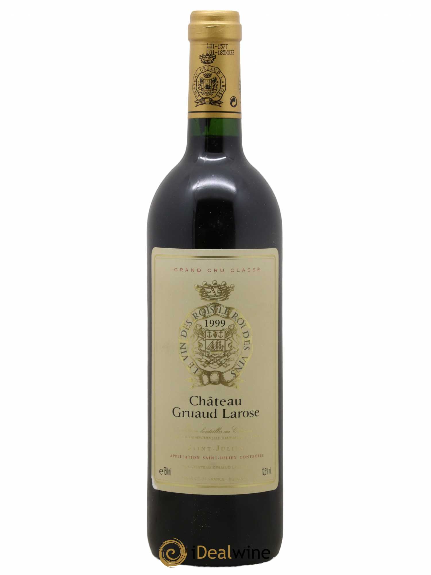 Château Gruaud Larose 2ème Grand Cru Classé 1999 - Lot de 1 bouteille - 0