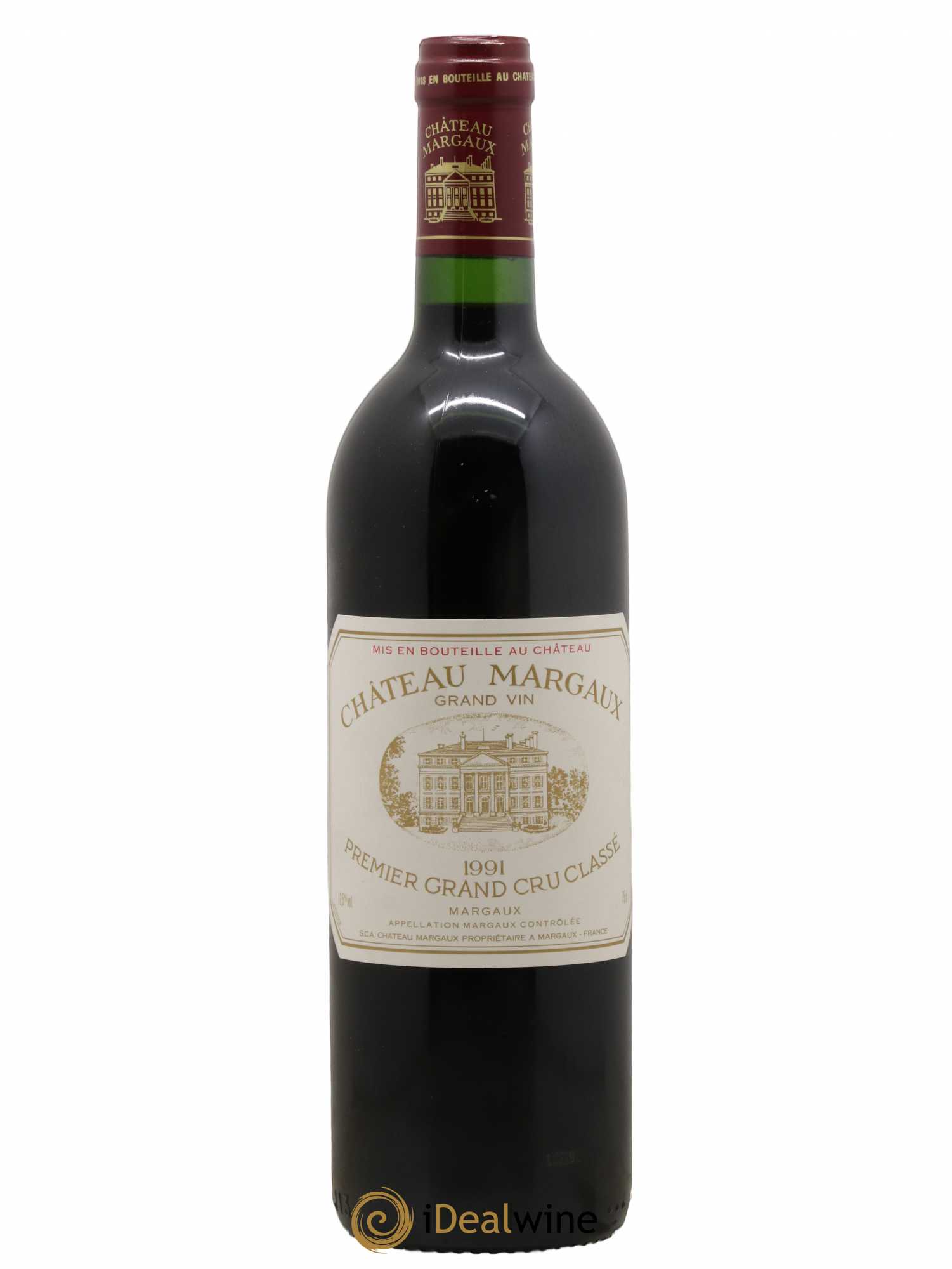 Château Margaux 1er Grand Cru Classé 1991 - Lot de 1 bouteille - 0