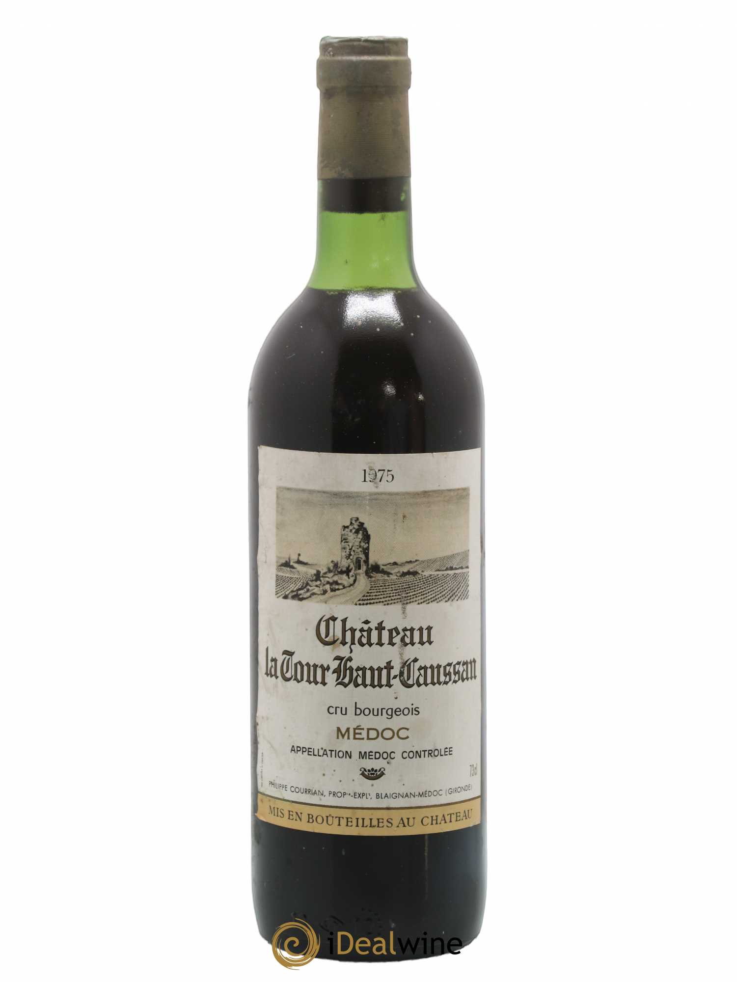 Château Tour Haut-Caussan Cru Bourgeois 1975 - Lot de 1 bouteille - 0