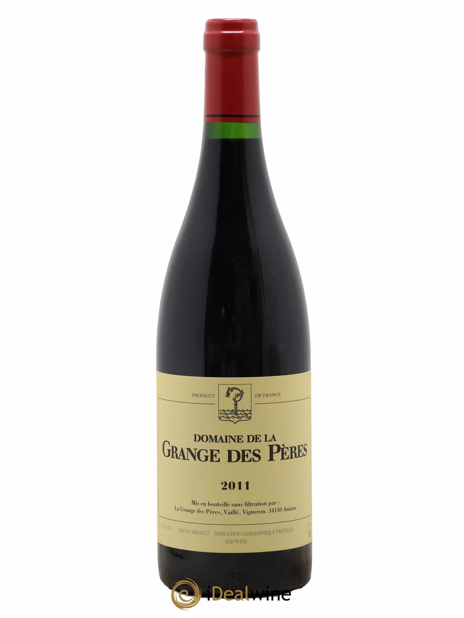 Pays d'Hérault Grange des Pères Laurent Vaillé 2011 - Lotto di 1 bottiglia - 0
