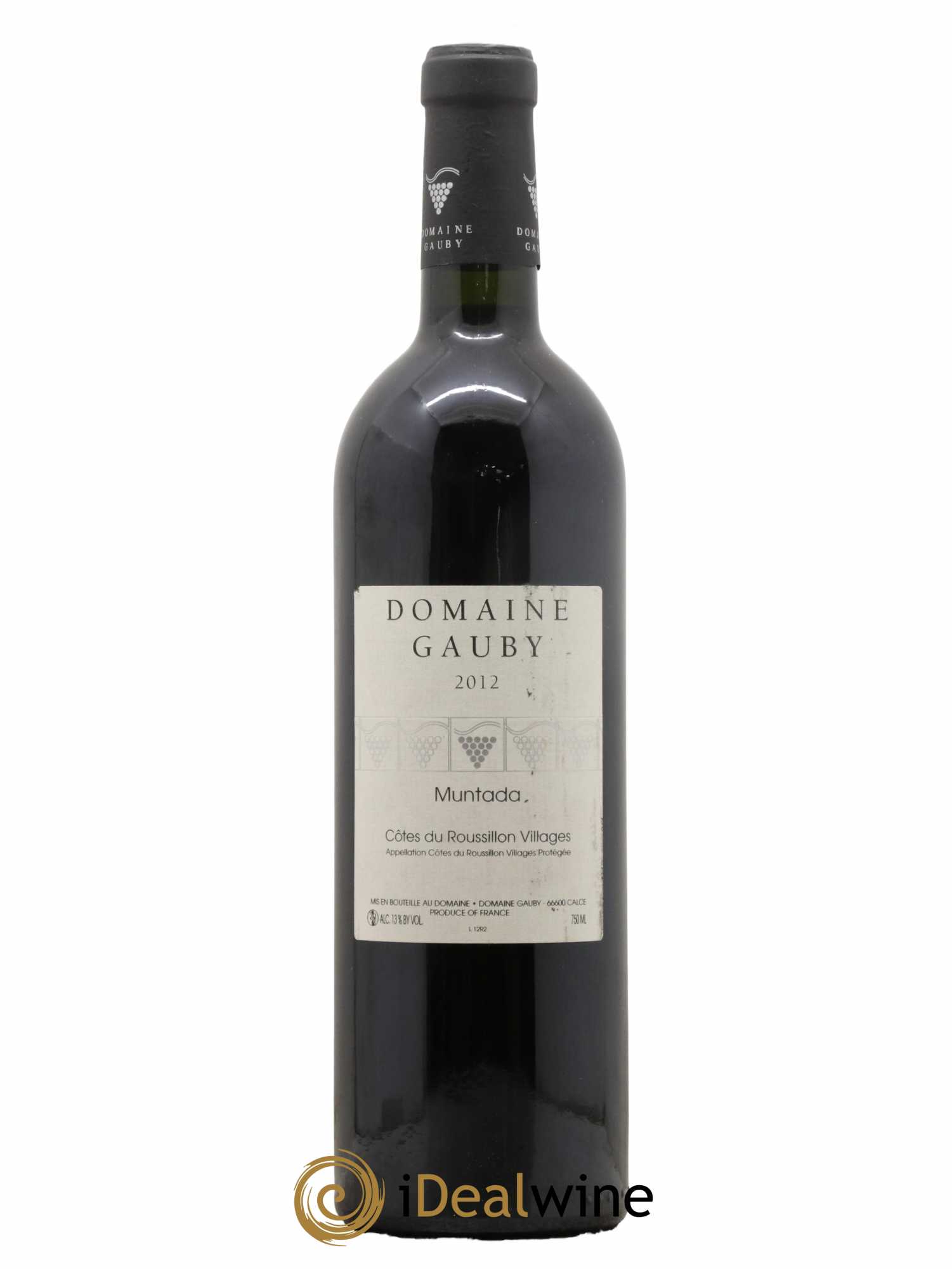 Côtes Catalanes (anciennement Côtes du Roussillon Villages) La Muntada Gauby (Domaine) 2012 - Lot de 1 bouteille - 0
