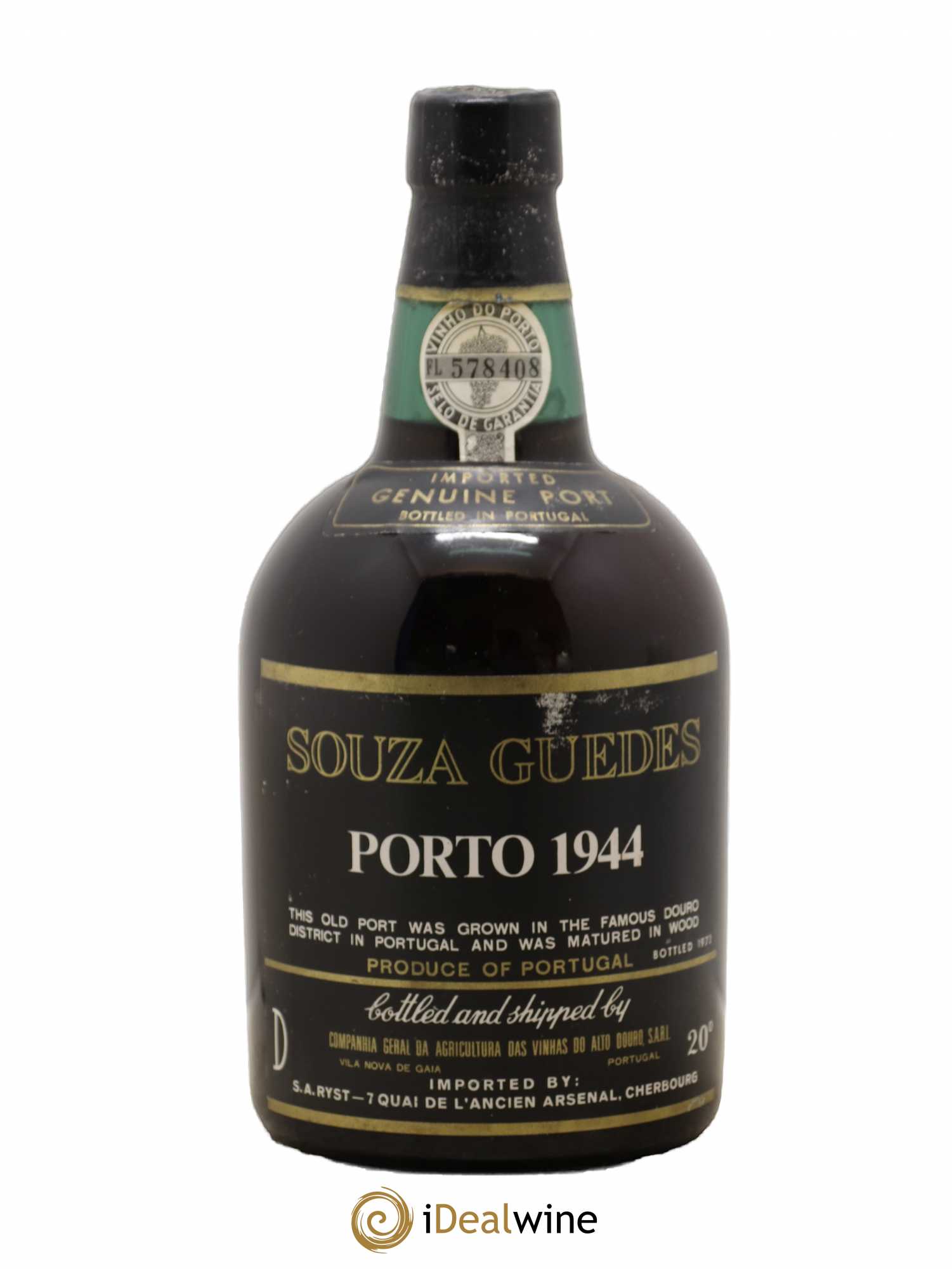 Porto Souza Guedes 1944 - Lot de 1 bouteille - 0
