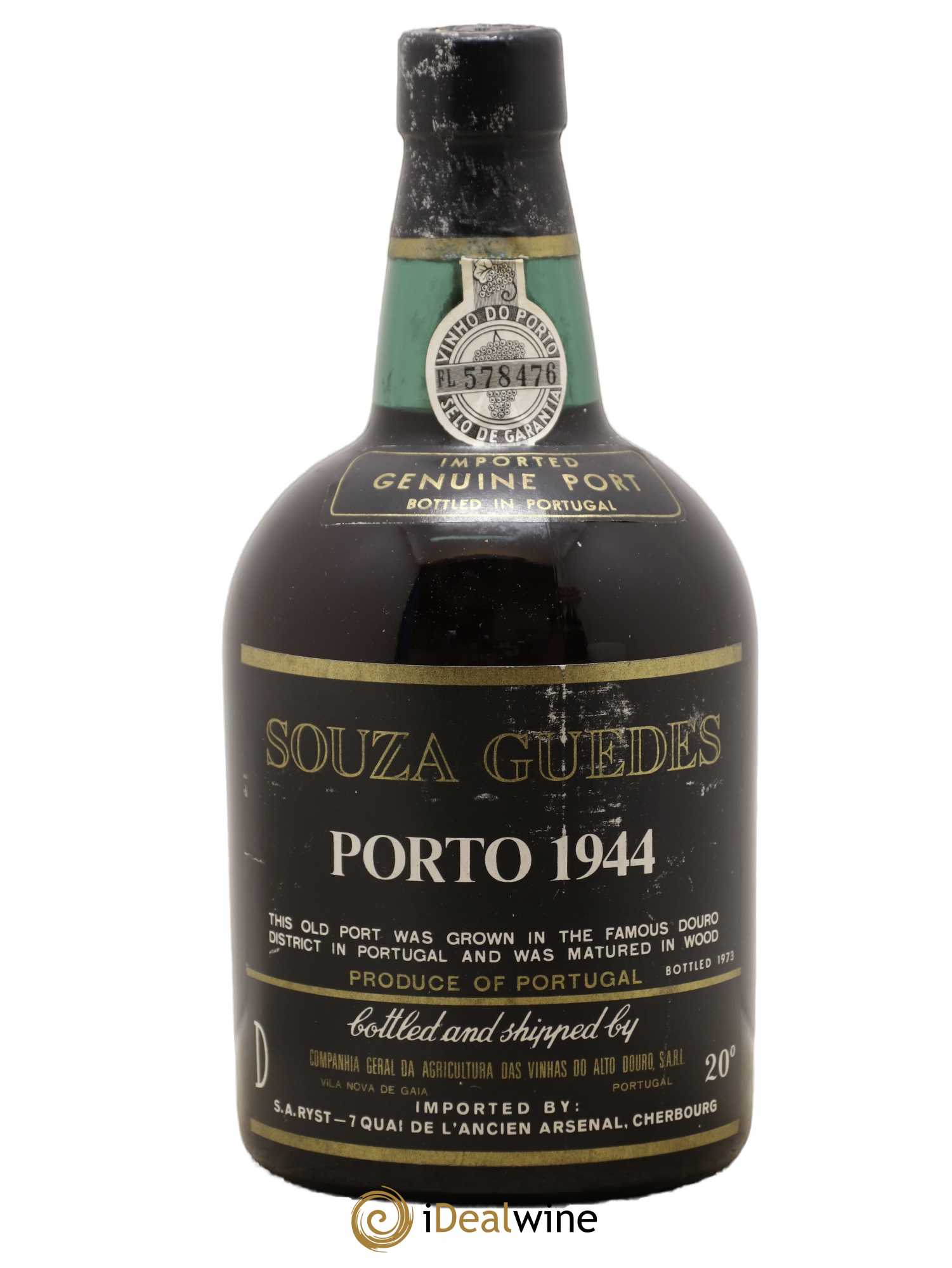 Porto Souza Guedes 1944 - Lot de 1 bouteille - 0