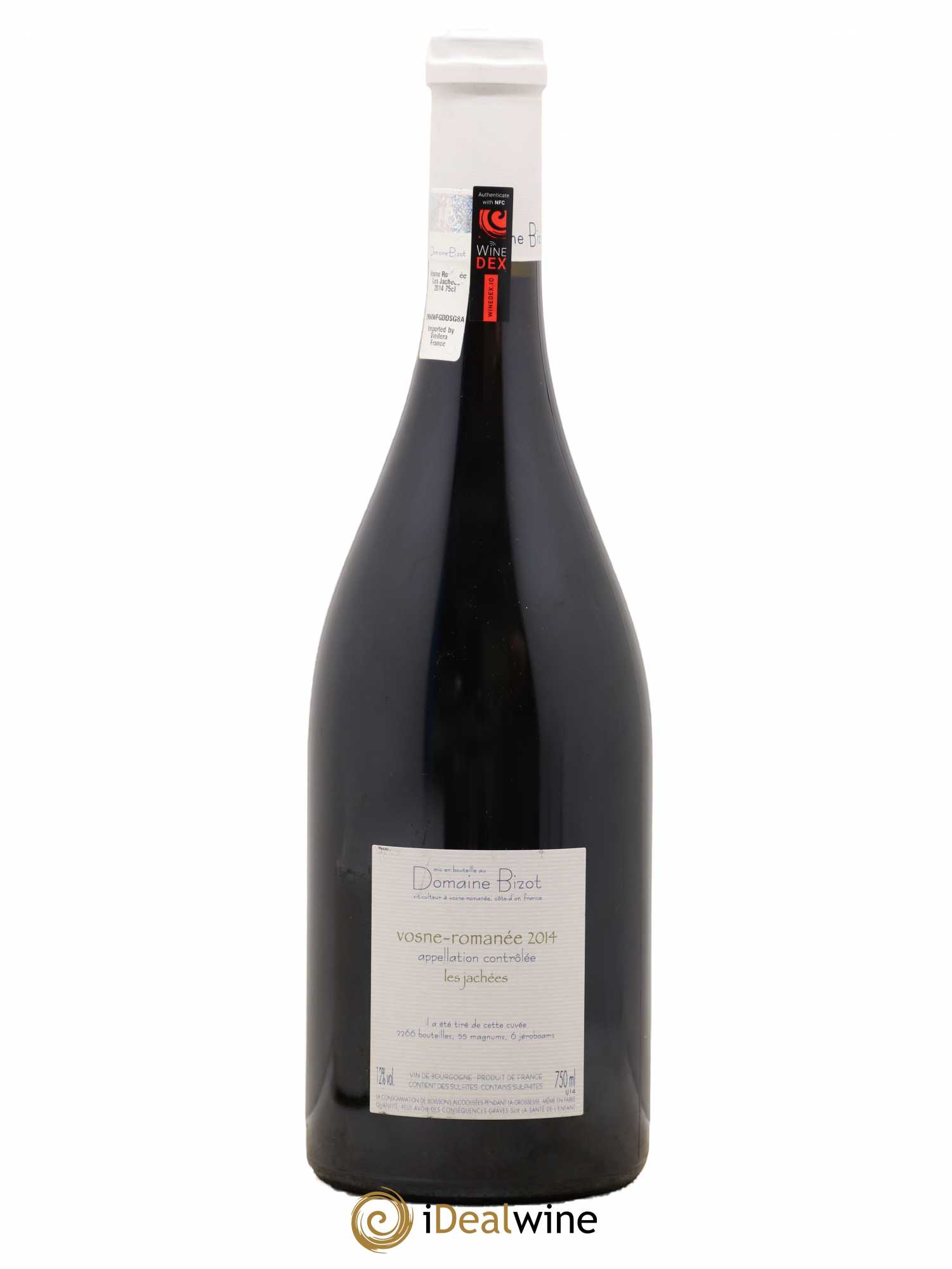 Vosne-Romanée Les Jachées Bizot (Domaine) 2014 - Lot de 1 bouteille - 1