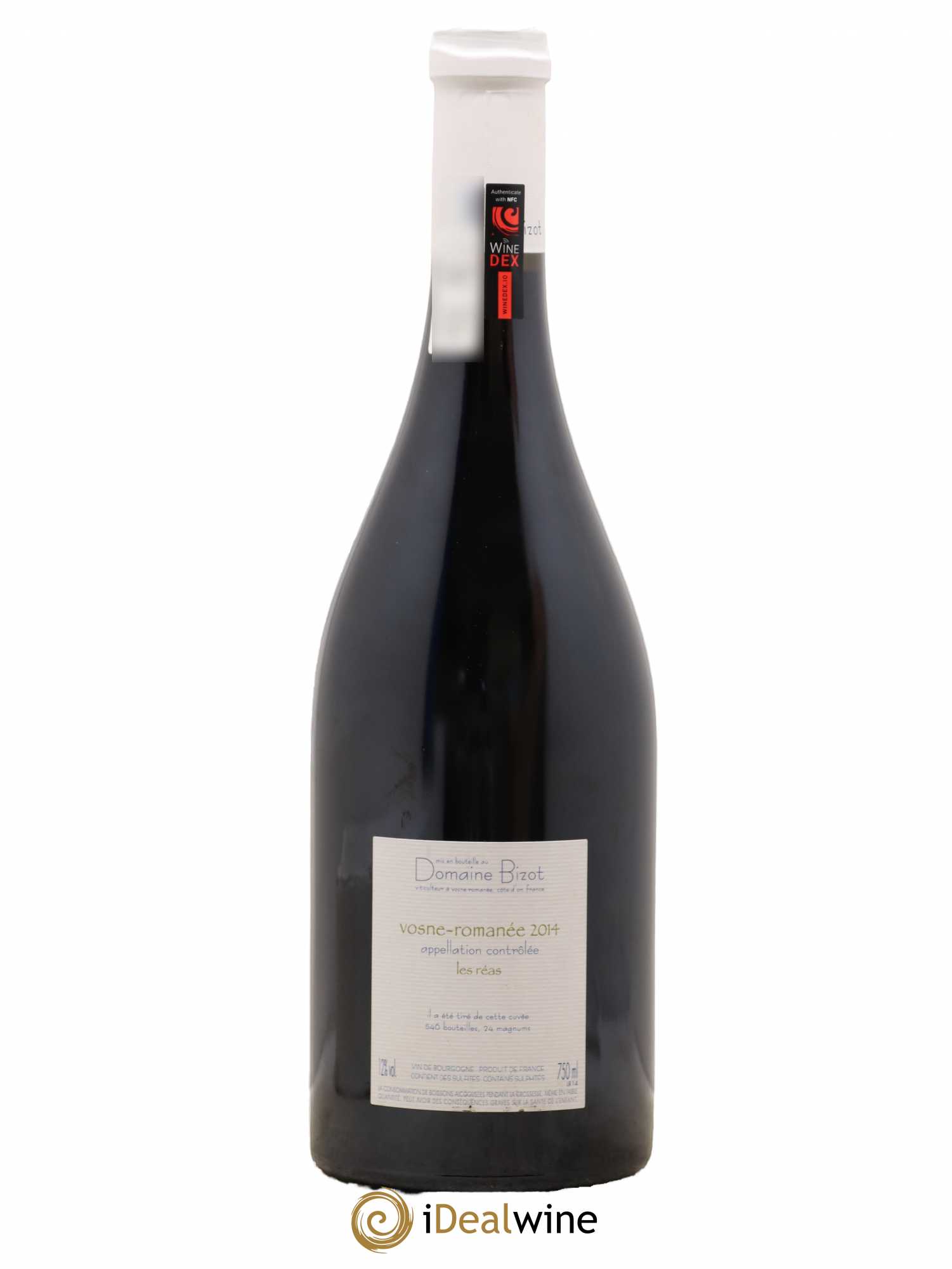 Vosne-Romanée Les Réas Bizot (Domaine) 2014 - Lot de 1 bouteille - 1