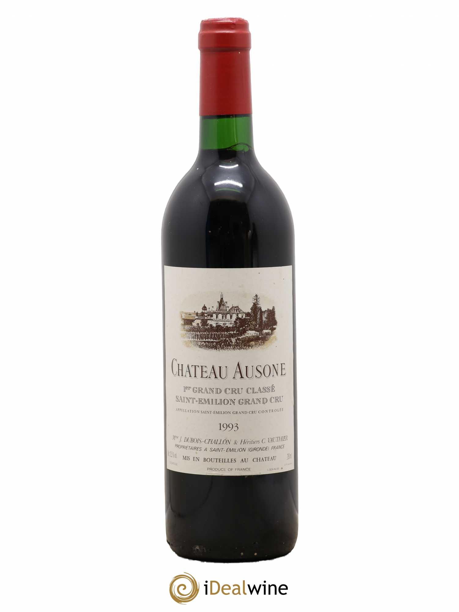 Château Ausone 1er Grand Cru Classé A 1993 - Lot de 1 bouteille - 0