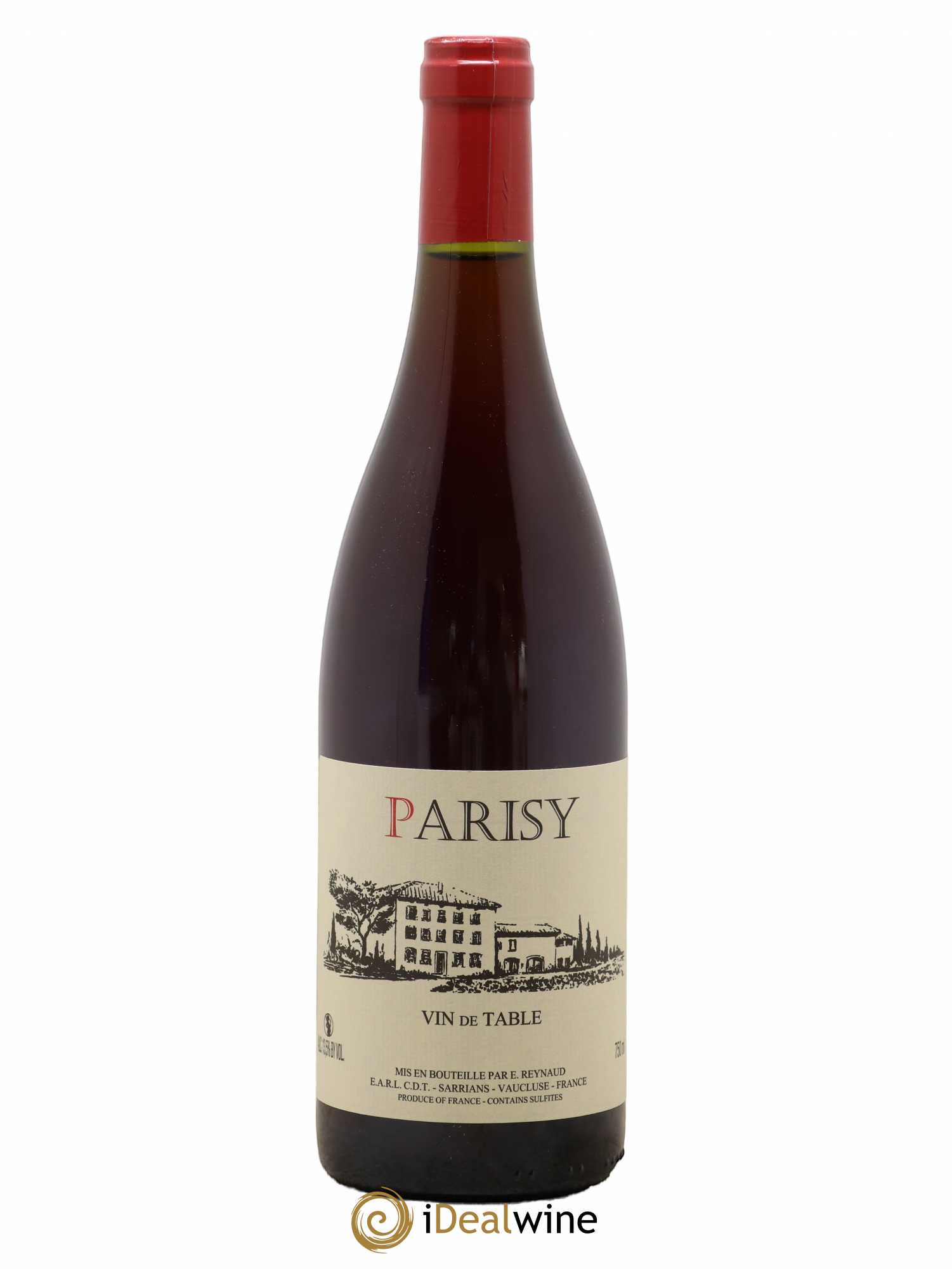 Vin de Table Parisy Emmanuel Reynaud - Lot de 1 bouteille - 0