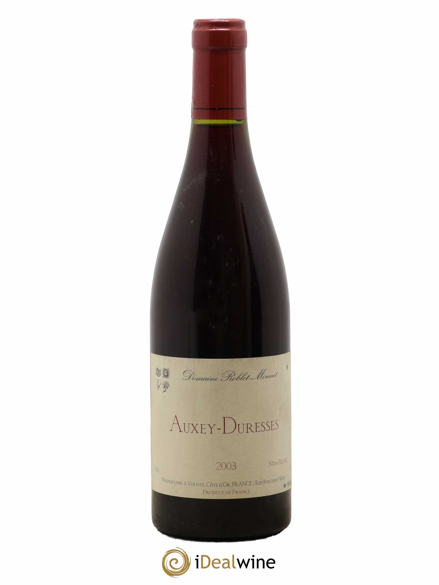 Auxey-Duresses Roblet Monnet 2003 - Lot de 1 bouteille - 0