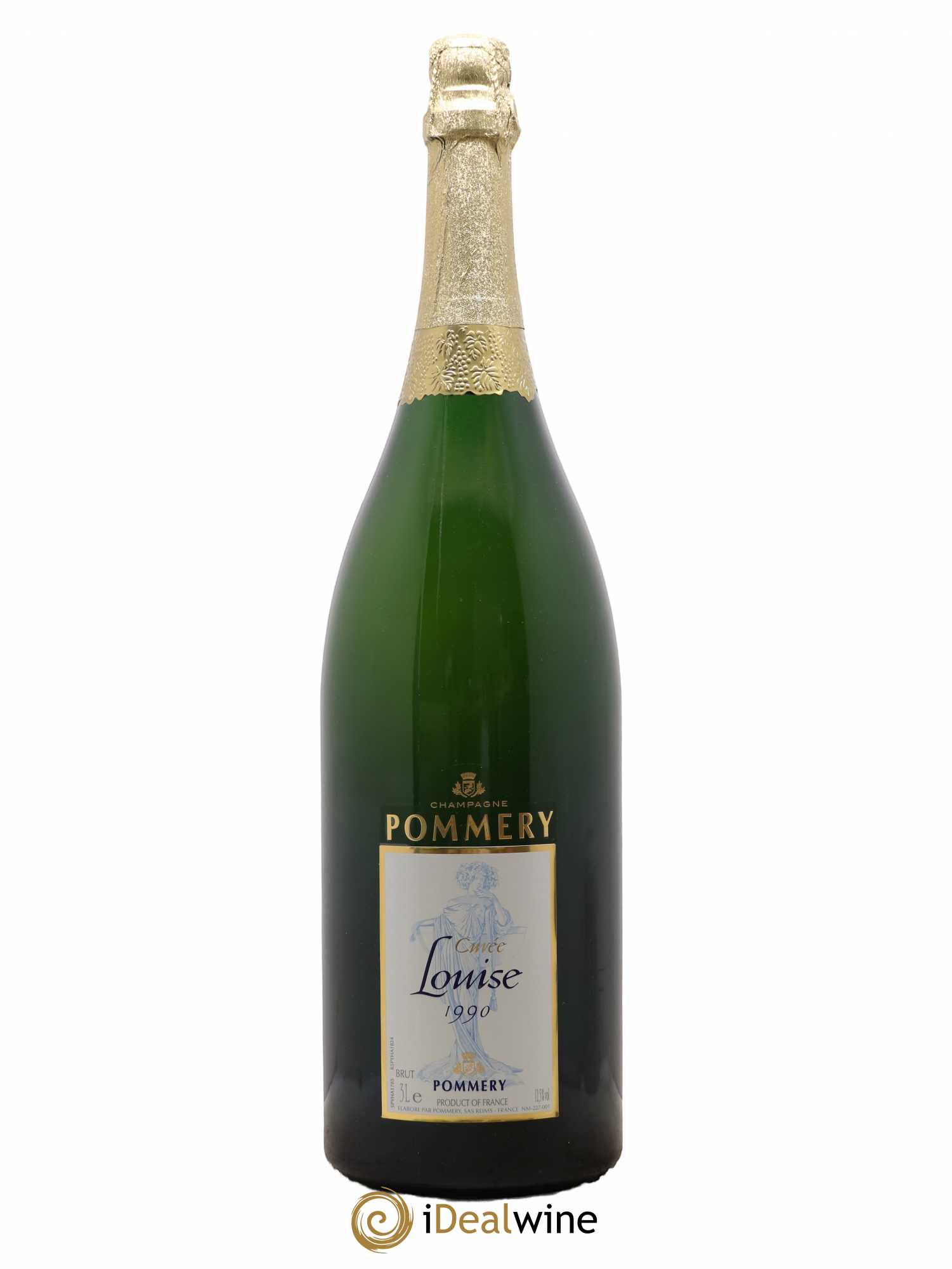 Cuvée Louise Pommery 1990 - Lot de 1 double magnum - 0