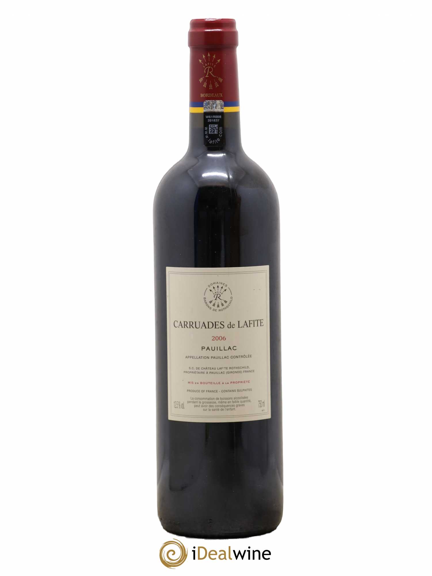 Carruades de Lafite Rothschild Second Vin 2006 - Lot de 1 bouteille - 1