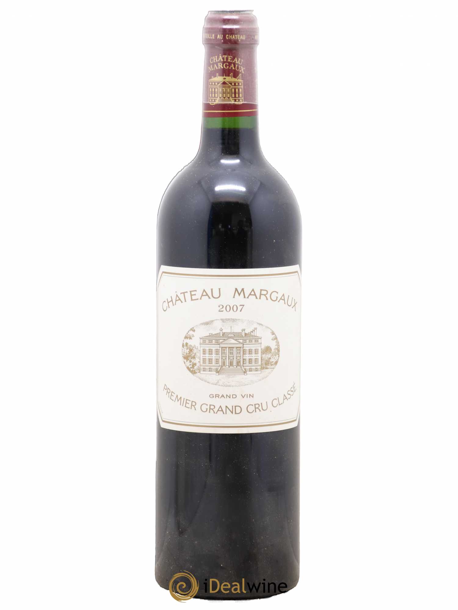 Château Margaux 1er Grand Cru Classé 2007 - Lot de 1 bouteille - 0
