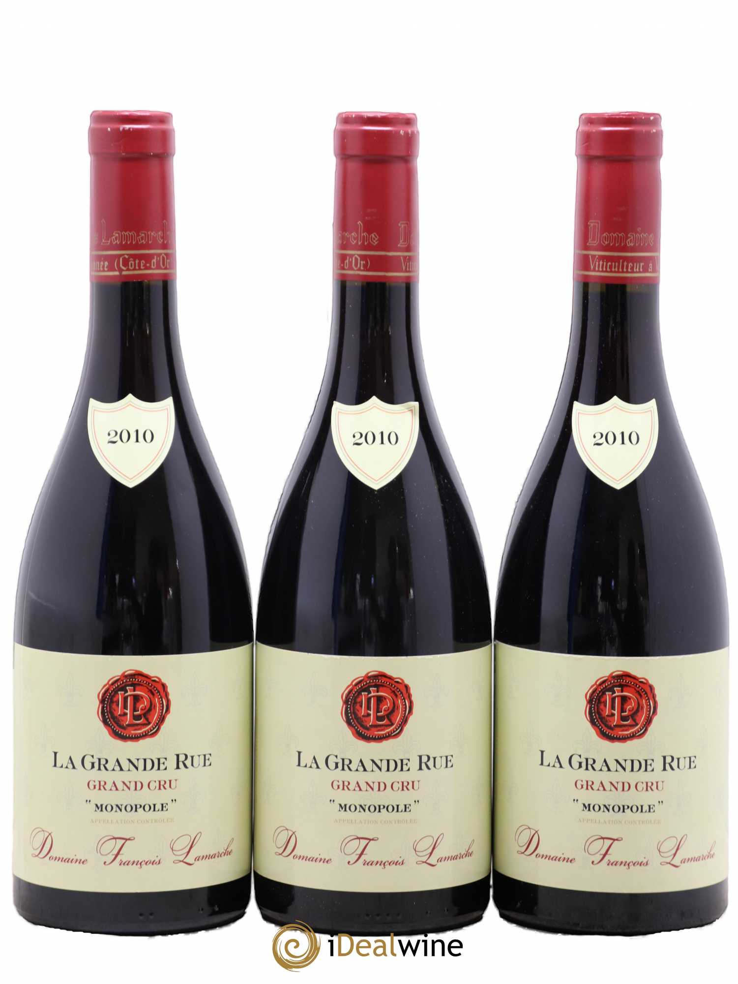 La Grande Rue Grand Cru Lamarche (Domaine) 2010 - Lot de 3 bouteilles - 0