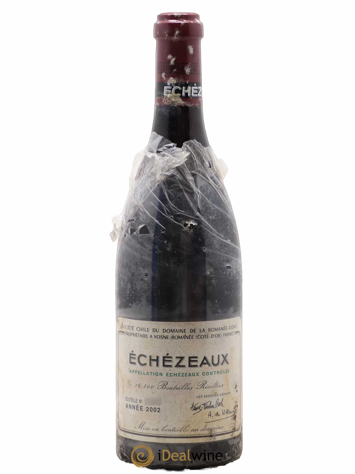 Echezeaux Grand Cru Domaine de la Romanée-Conti 2002 - Lot de 1 bouteille - 0