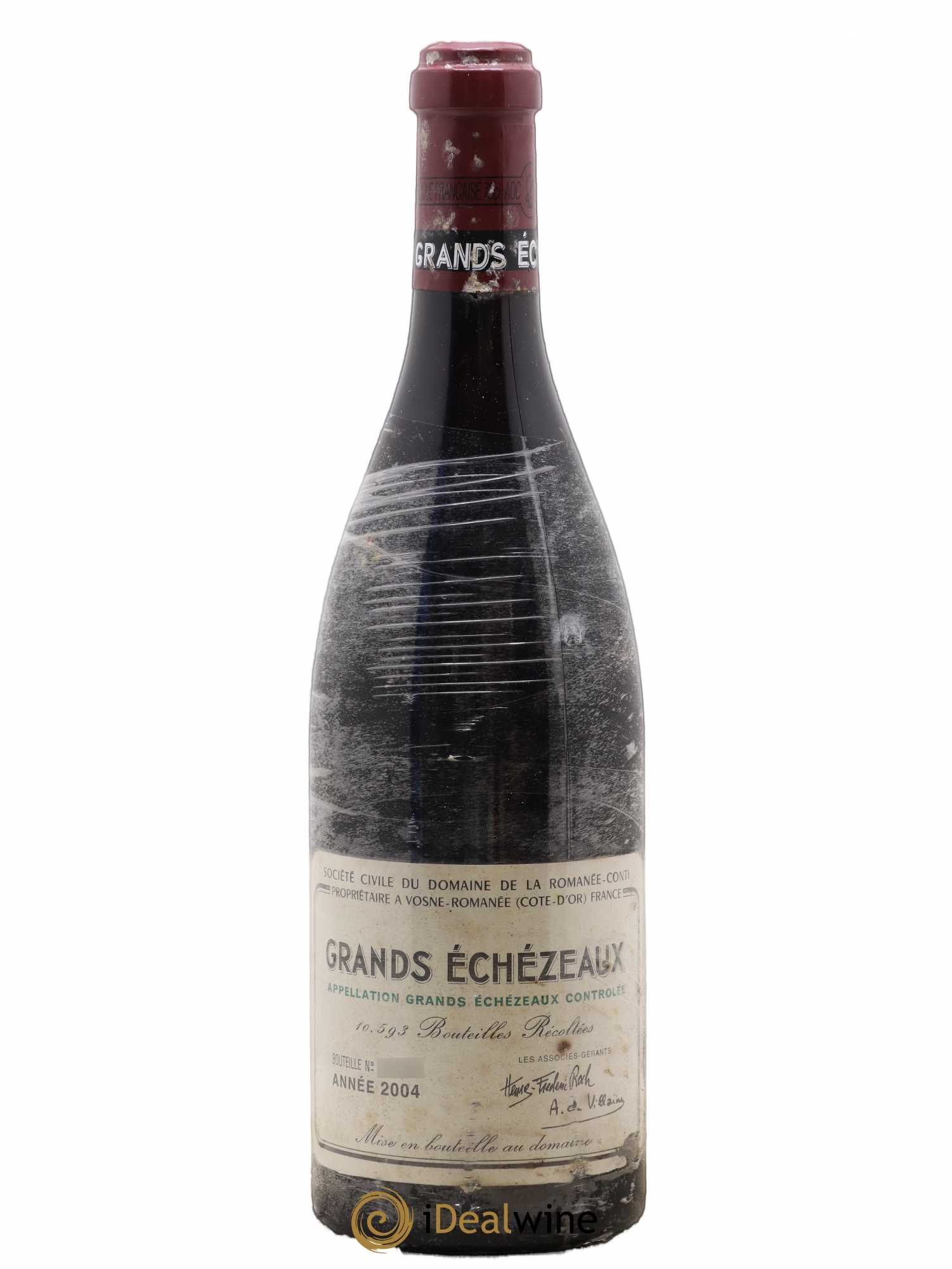 Grands-Echezeaux Grand Cru Domaine de la Romanée-Conti 2004 - Lot de 1 bouteille - 0