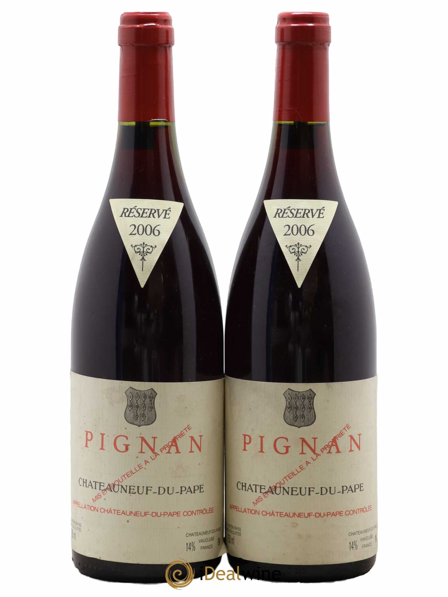 Châteauneuf-du-Pape Domaine de Pignan 2006 - Lot de 2 bouteilles - 0