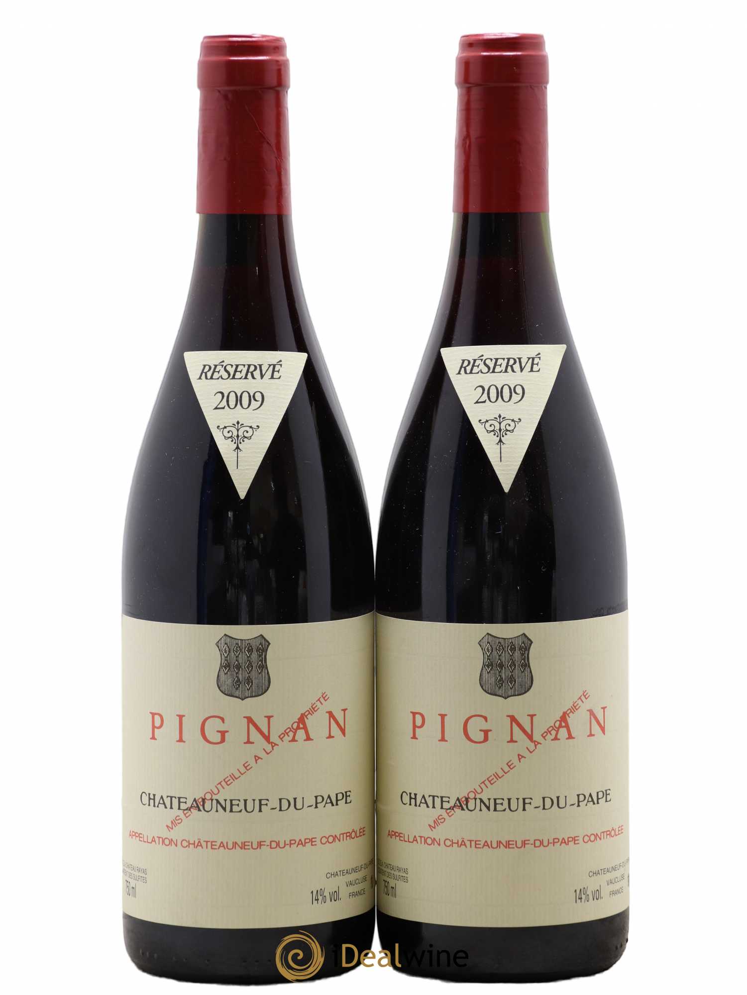 Châteauneuf-du-Pape Domaine de Pignan 2009 - Lot de 2 bouteilles - 0