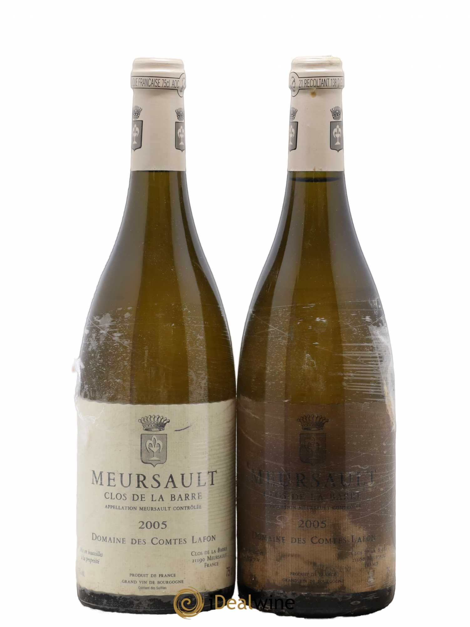 Meursault Clos de la Barre Comtes Lafon (Domaine des) 2005 - Lot de 2 bouteilles - 0