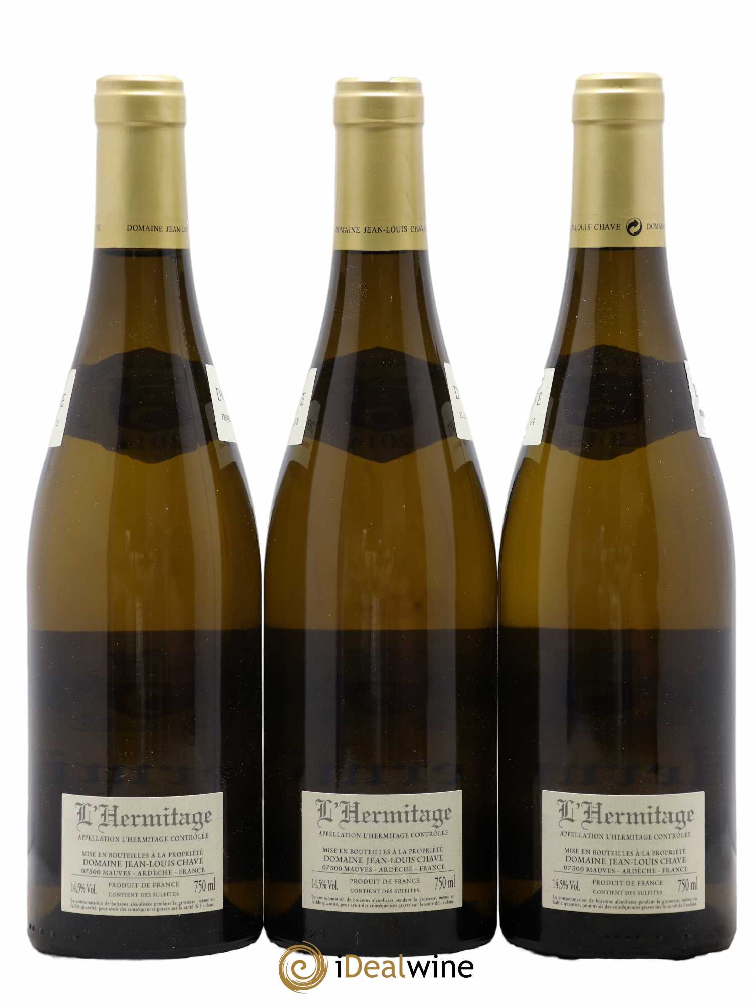 Hermitage Jean-Louis Chave 2014 - Lot de 3 bouteilles - 1