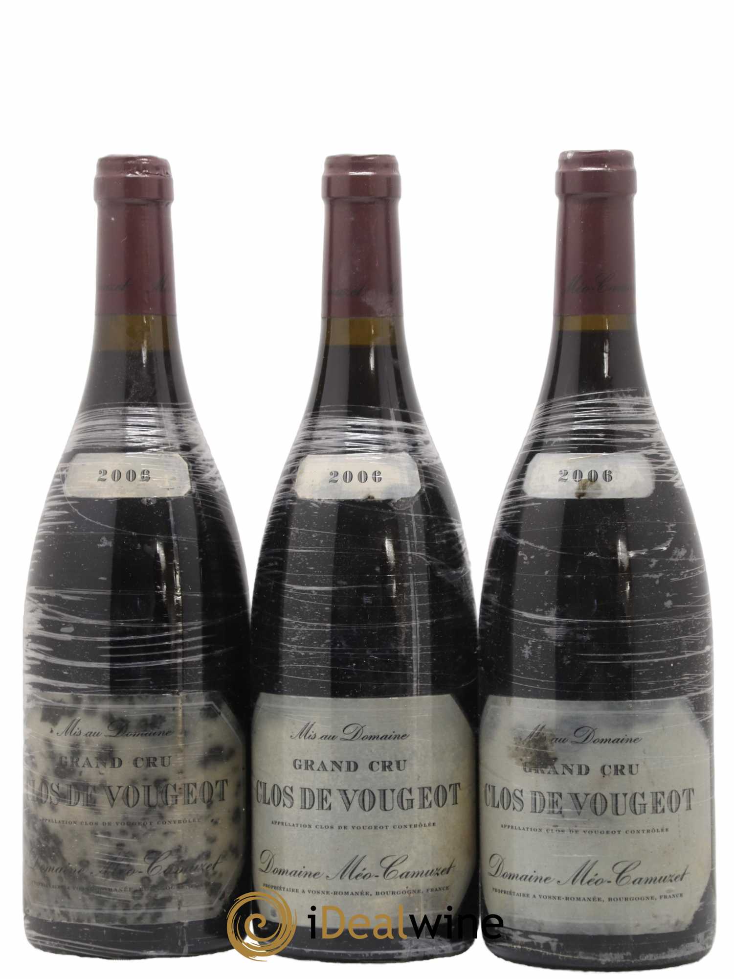 Clos de Vougeot Grand Cru Méo-Camuzet (Domaine) 2006 - Lotto di 3 bottiglie - 0