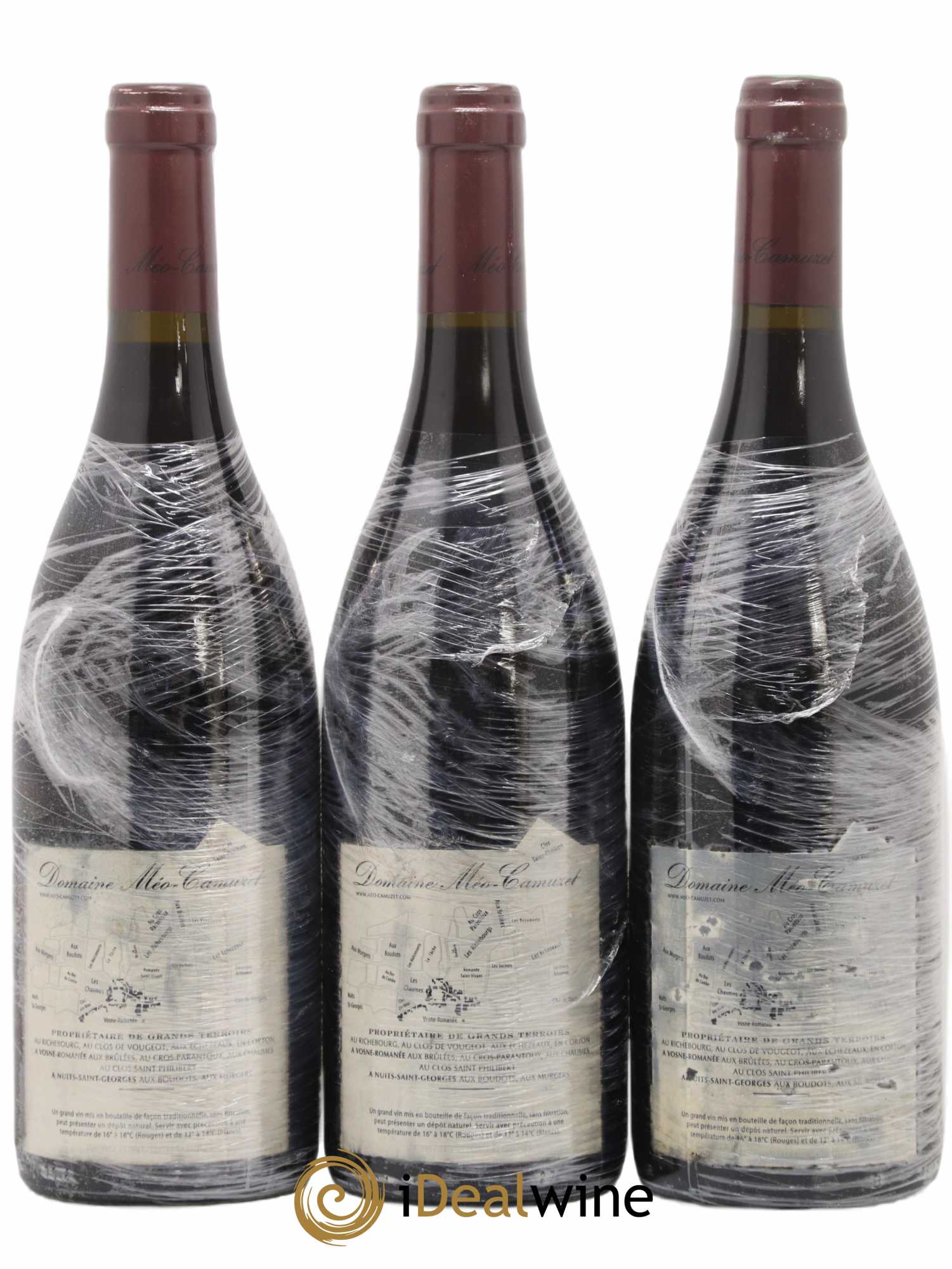 Nuits-Saint-Georges 1er Cru Aux Boudots Méo-Camuzet (Domaine) 2010 - Lot de 3 bouteilles - 1