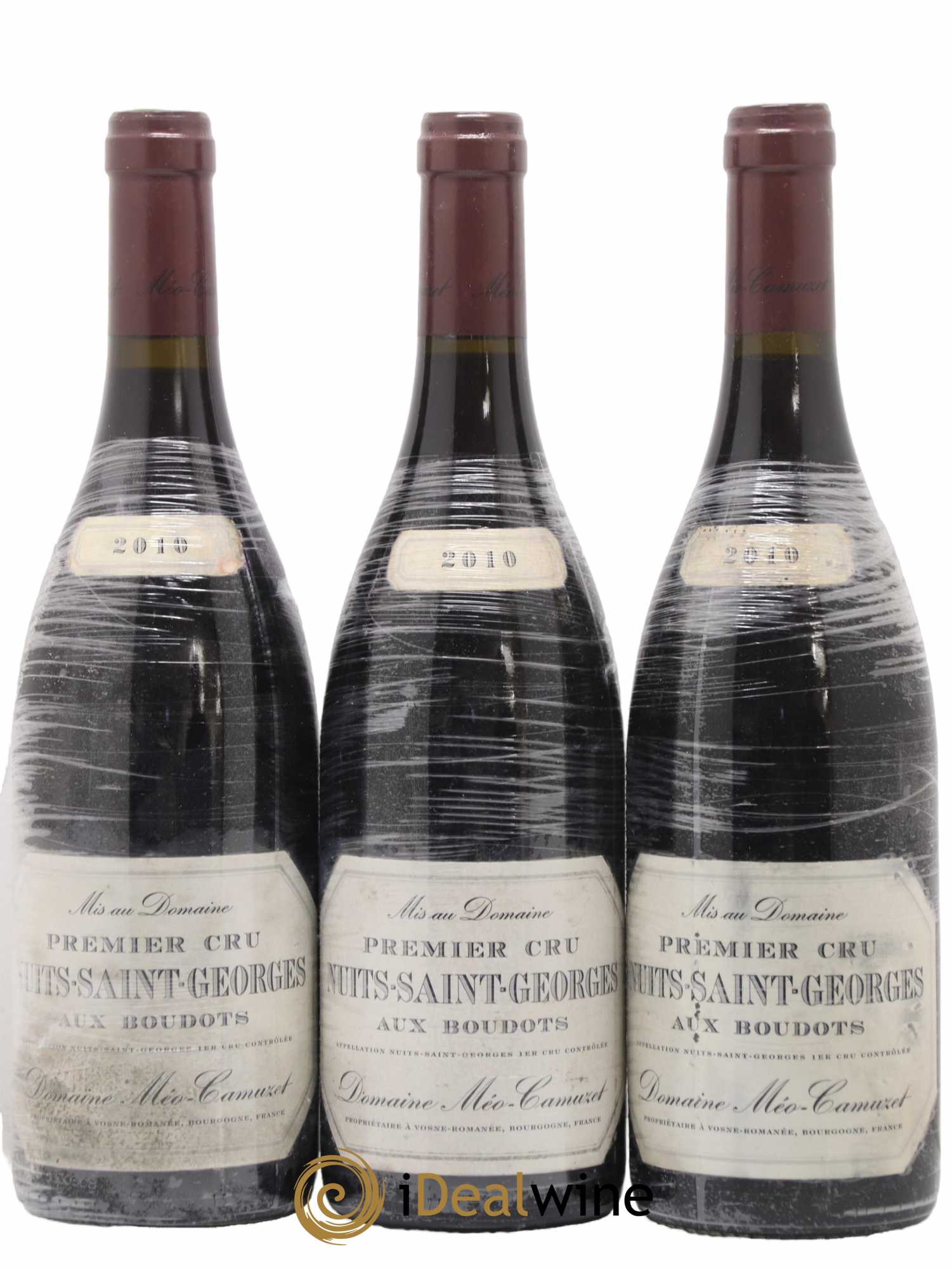 Nuits-Saint-Georges 1er Cru Aux Boudots Méo-Camuzet (Domaine) 2010 - Lot de 3 bouteilles - 0