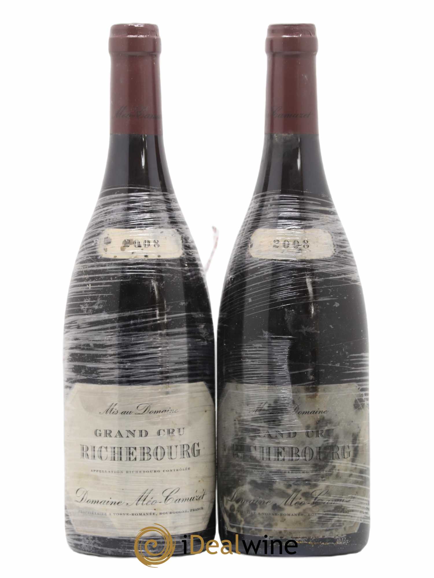 Richebourg Grand Cru Méo-Camuzet (Domaine) 2008 - Lot de 2 bouteilles - 0
