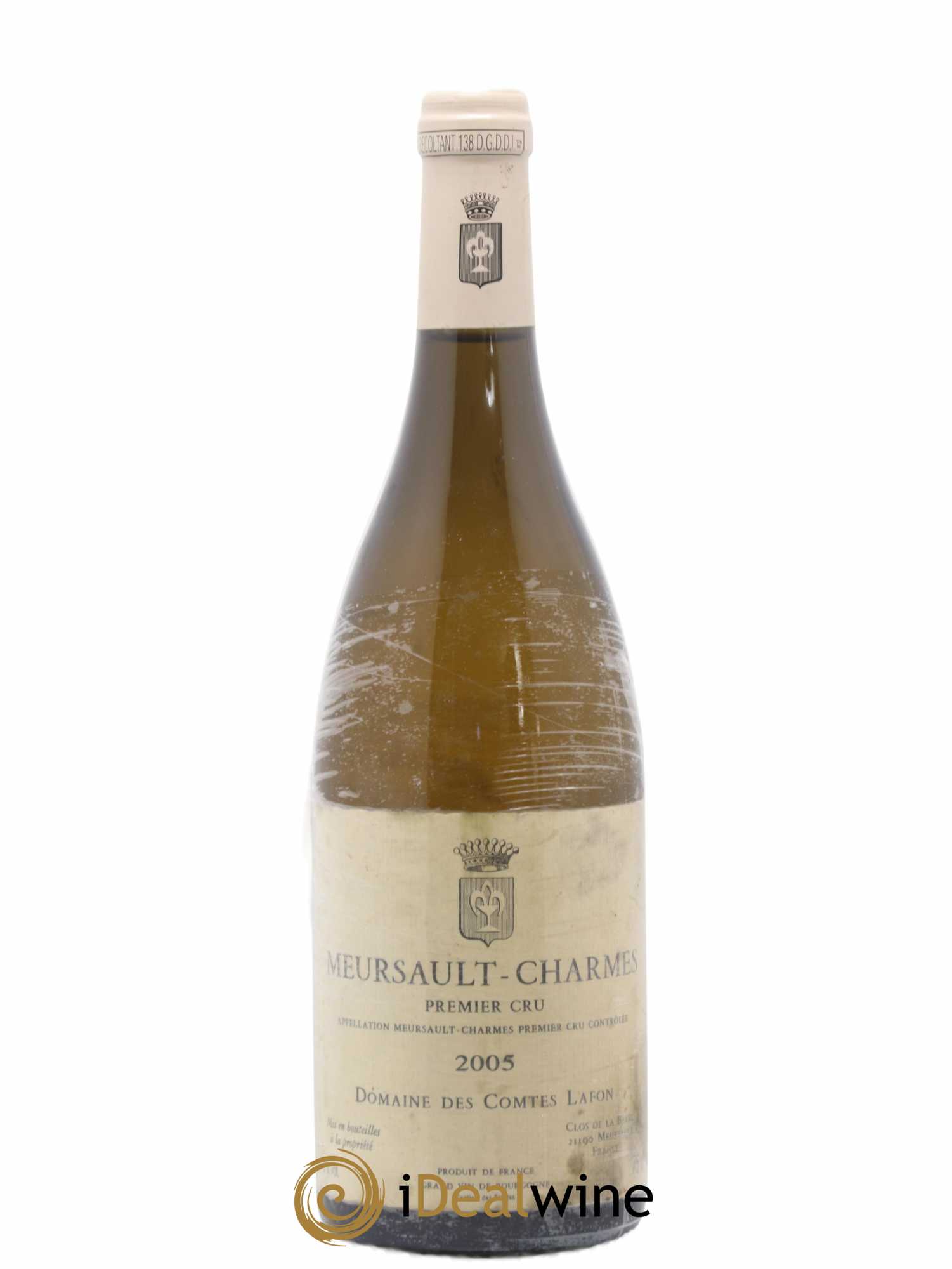 Meursault 1er Cru Charmes Comtes Lafon (Domaine des) 2005 - Lot de 1 bouteille - 0