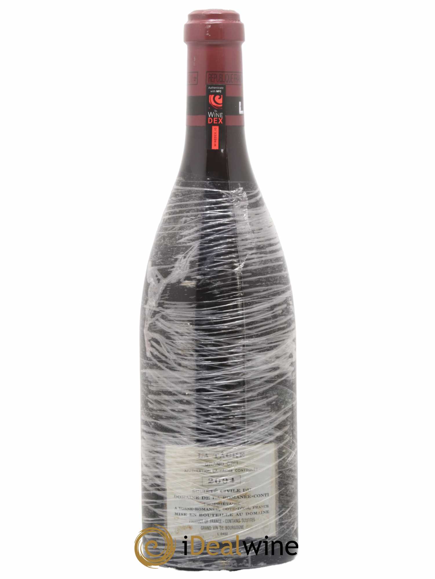 La Tâche Grand Cru Domaine de la Romanée-Conti 2004 - Lot de 1 bouteille - 1