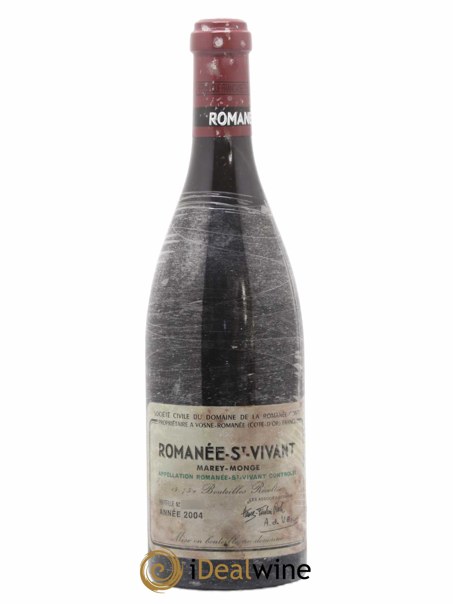 Romanée-Saint-Vivant Grand Cru Domaine de la Romanée-Conti 2004 - Lot de 1 bouteille - 0