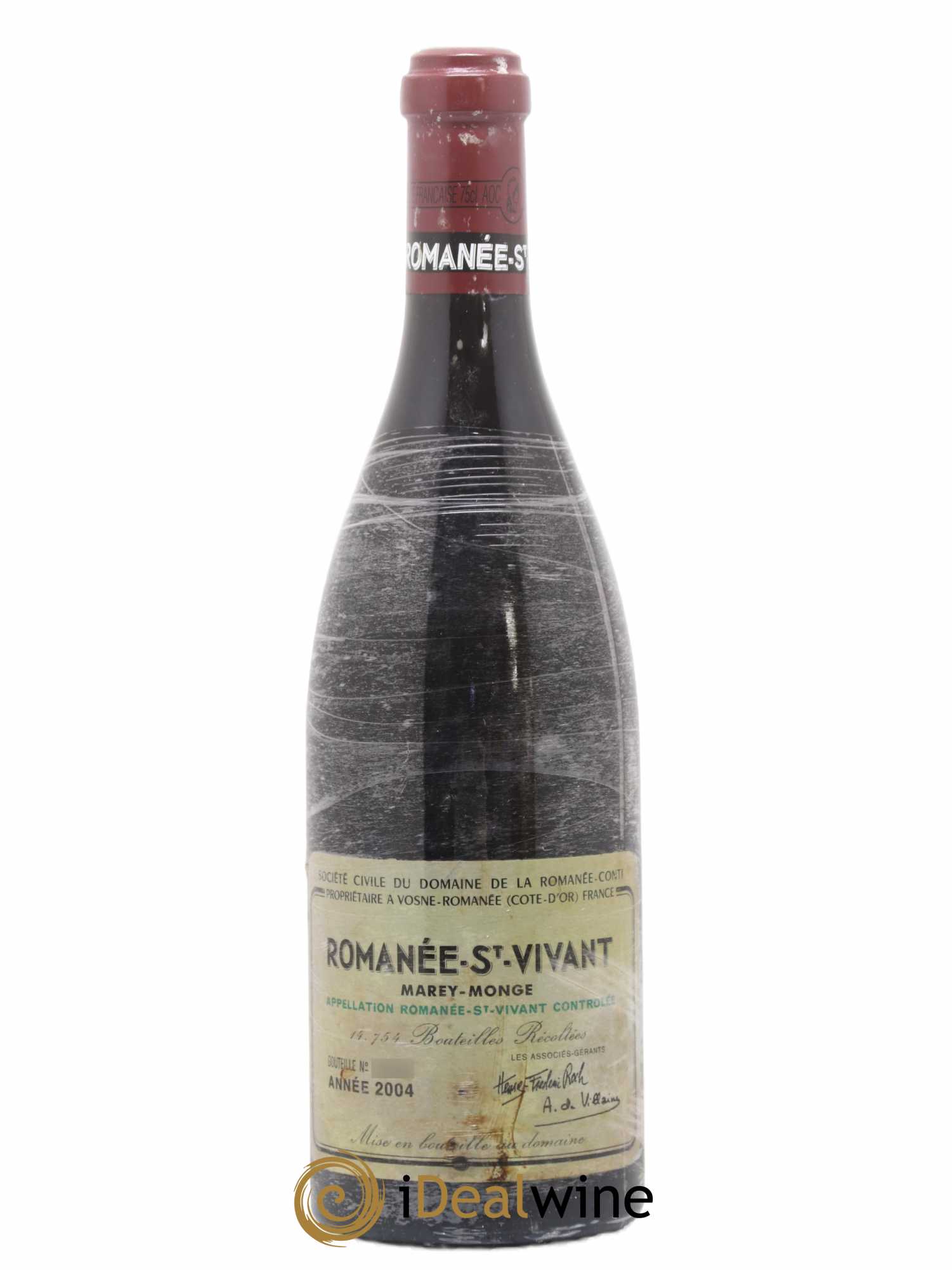 Romanée-Saint-Vivant Grand Cru Domaine de la Romanée-Conti 2004 - Lot de 1 bouteille - 0