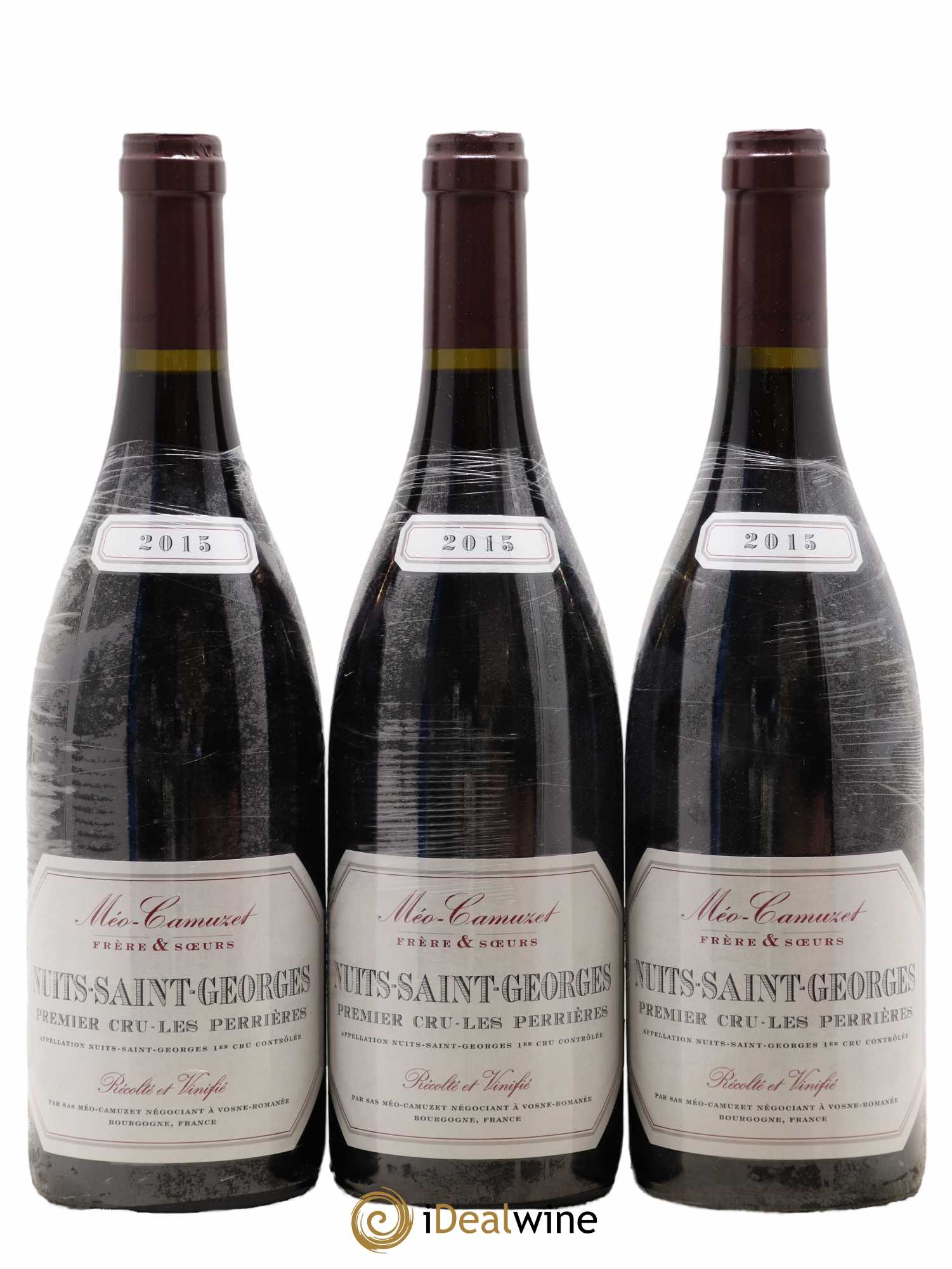 Nuits-Saint-Georges 1er Cru Les Perrières Méo-Camuzet (Frère & Soeurs) 2015 - Lot de 3 bouteilles - 0