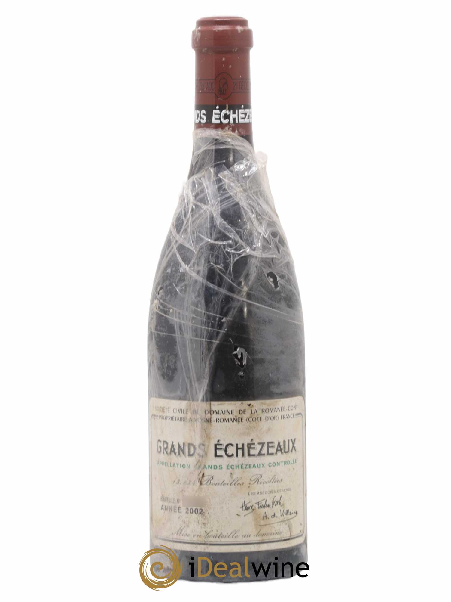 Grands-Echezeaux Grand Cru Domaine de la Romanée-Conti 2002 - Lot de 1 bouteille - 0