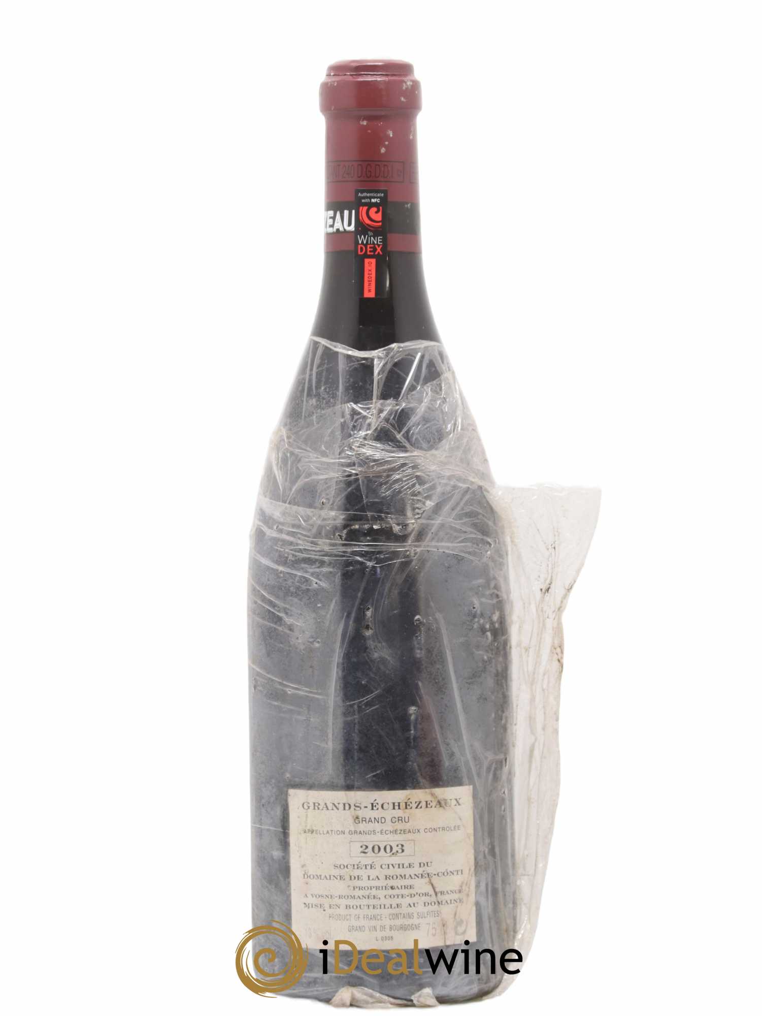Grands-Echezeaux Grand Cru Domaine de la Romanée-Conti 2003 - Lot de 1 bouteille - 1