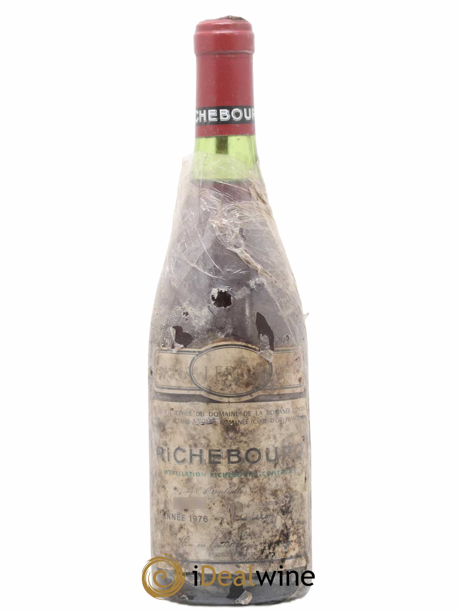 Richebourg Grand Cru Domaine de la Romanée-Conti 1976 - Lot de 1 bouteille - 0