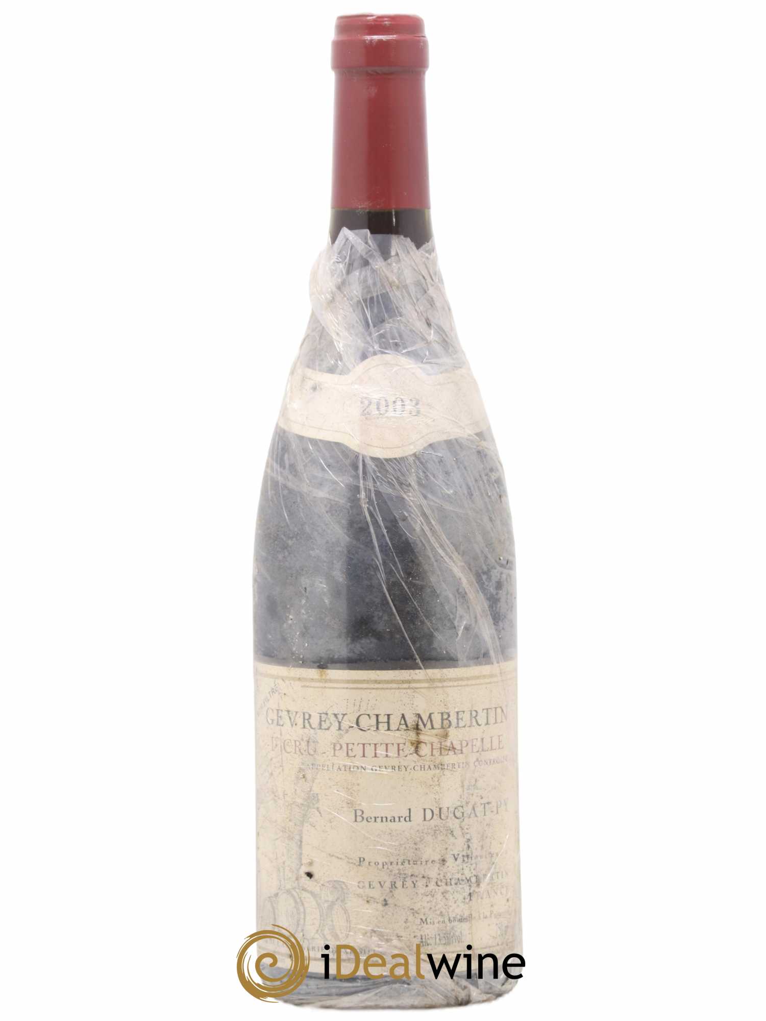 Gevrey-Chambertin 1er Cru Petite Chapelle Vieilles Vignes Dugat-Py 2003 - Lot de 1 bouteille - 0
