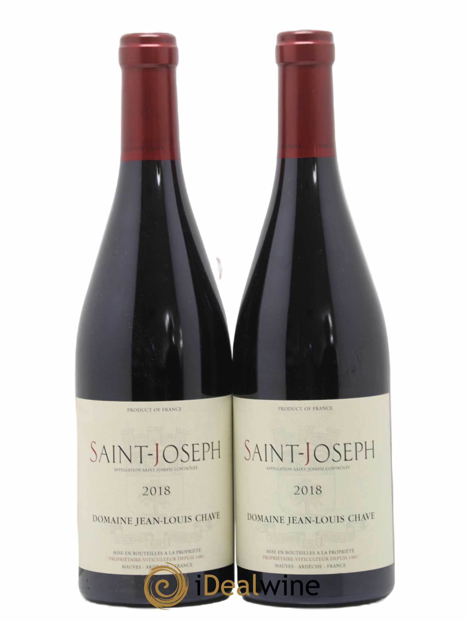 Saint-Joseph Jean-Louis Chave 2018 - Lot de 2 bouteilles - 0