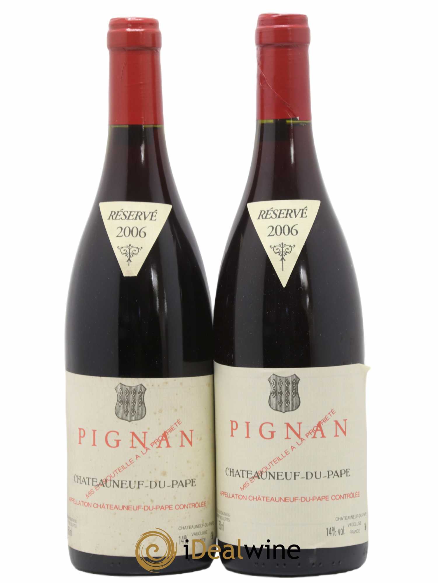Châteauneuf-du-Pape Pignan Emmanuel Reynaud 2006 - Lot de 2 bouteilles - 0