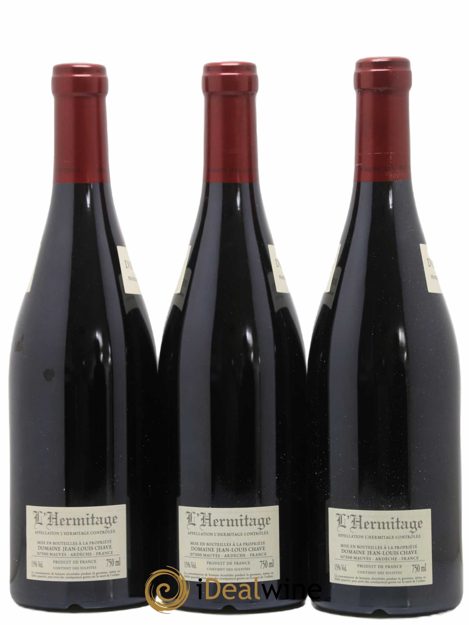 Hermitage Jean-Louis Chave 2017 - Lot de 3 bouteilles - 1