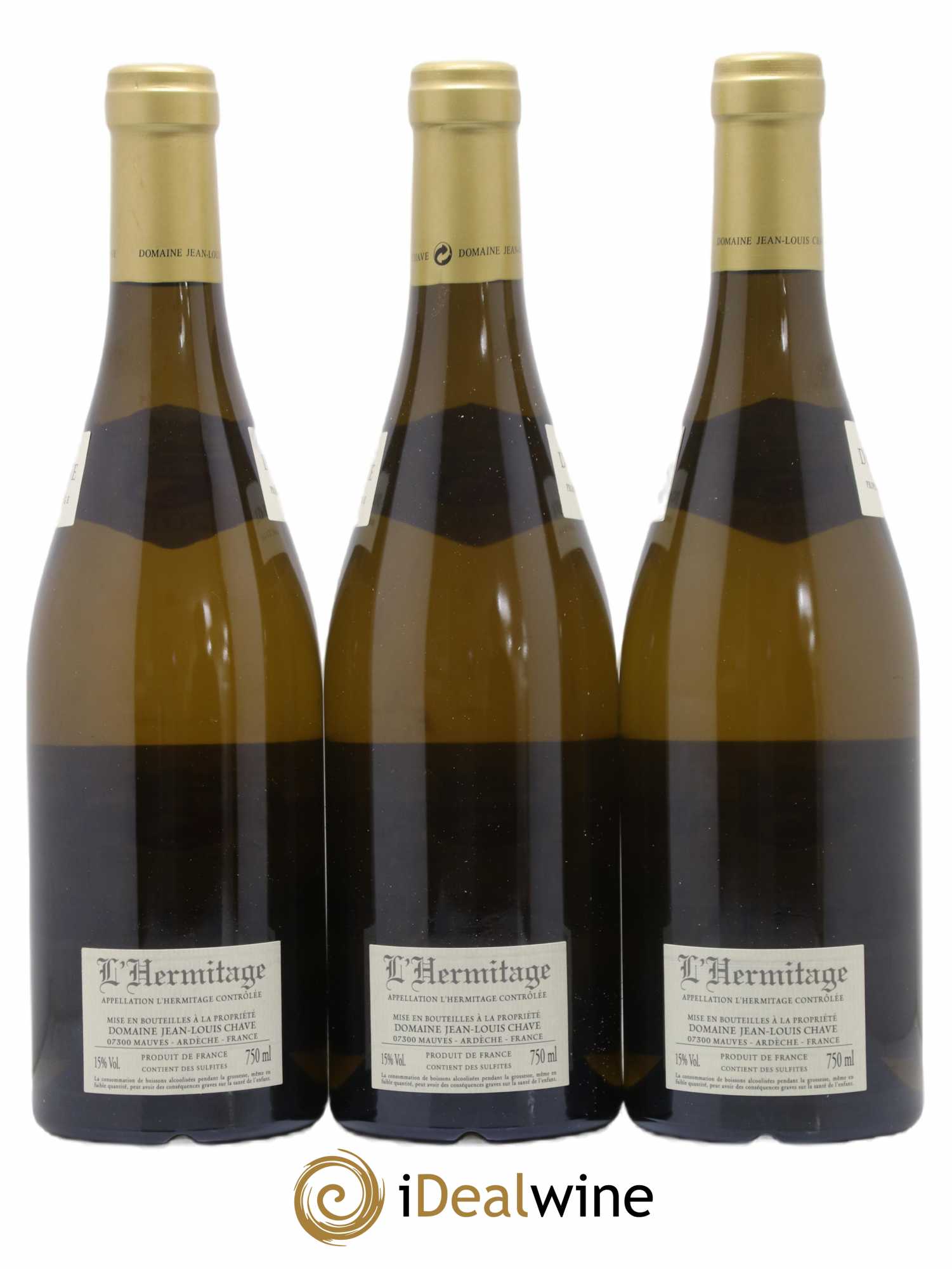 Hermitage Jean-Louis Chave 2017 - Lot de 3 bouteilles - 1