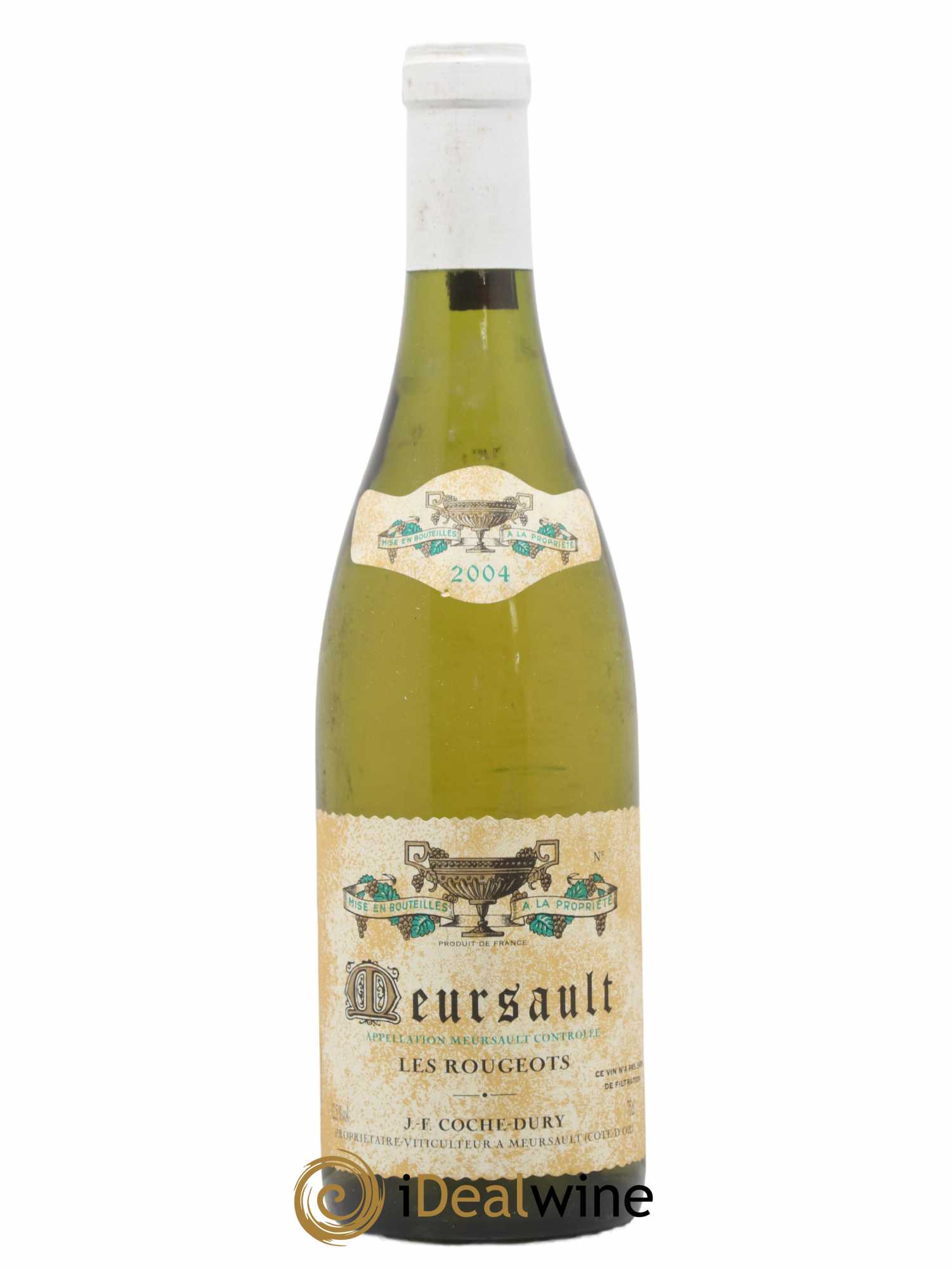 Meursault Les Rougeots Coche Dury (Domaine) 2004 - Lot de 1 bouteille - 0