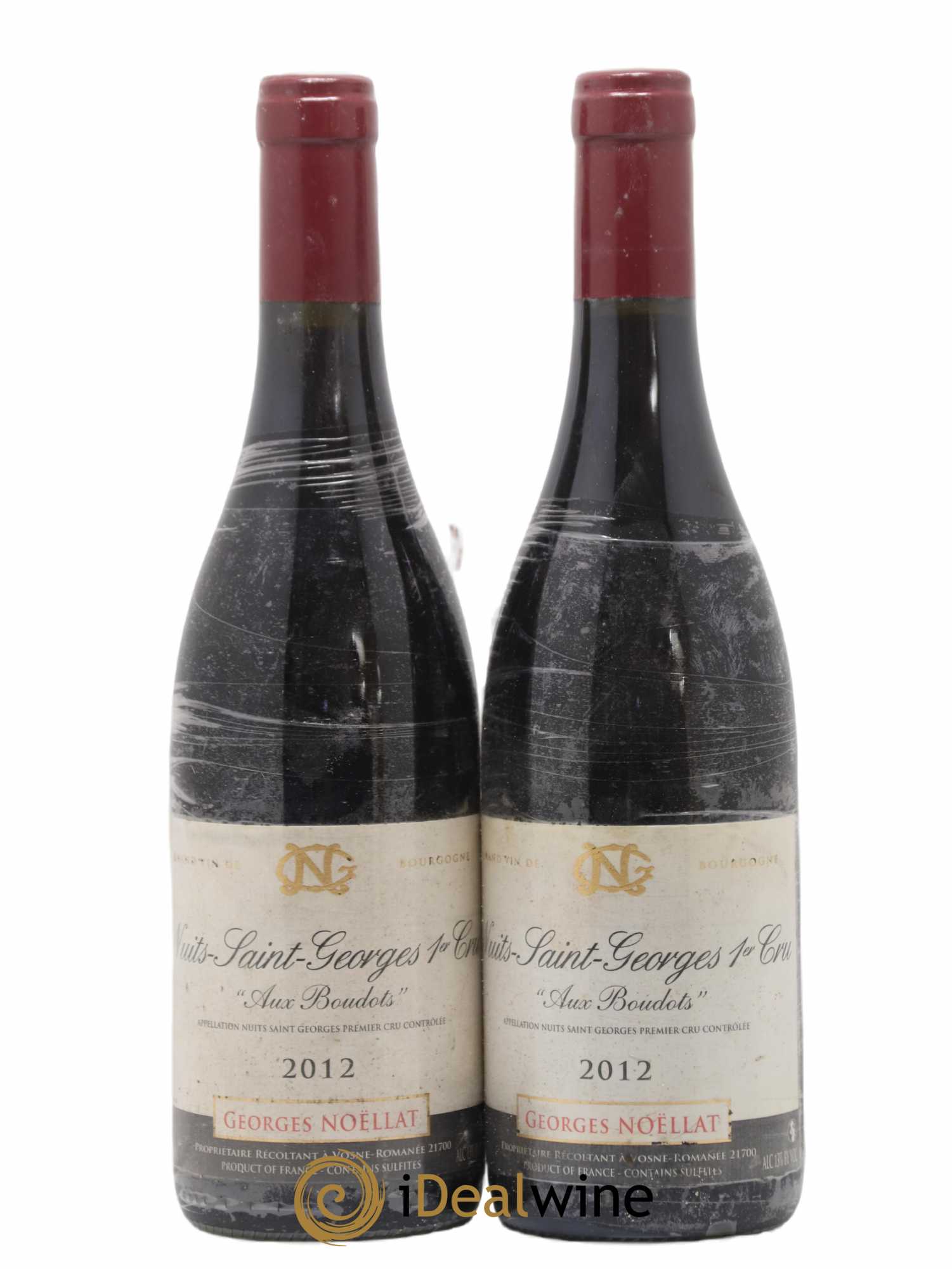 Nuits-Saint-Georges 1er Cru Aux Boudots Georges Noëllat (Domaine) 2012 - Lot de 2 bouteilles - 0